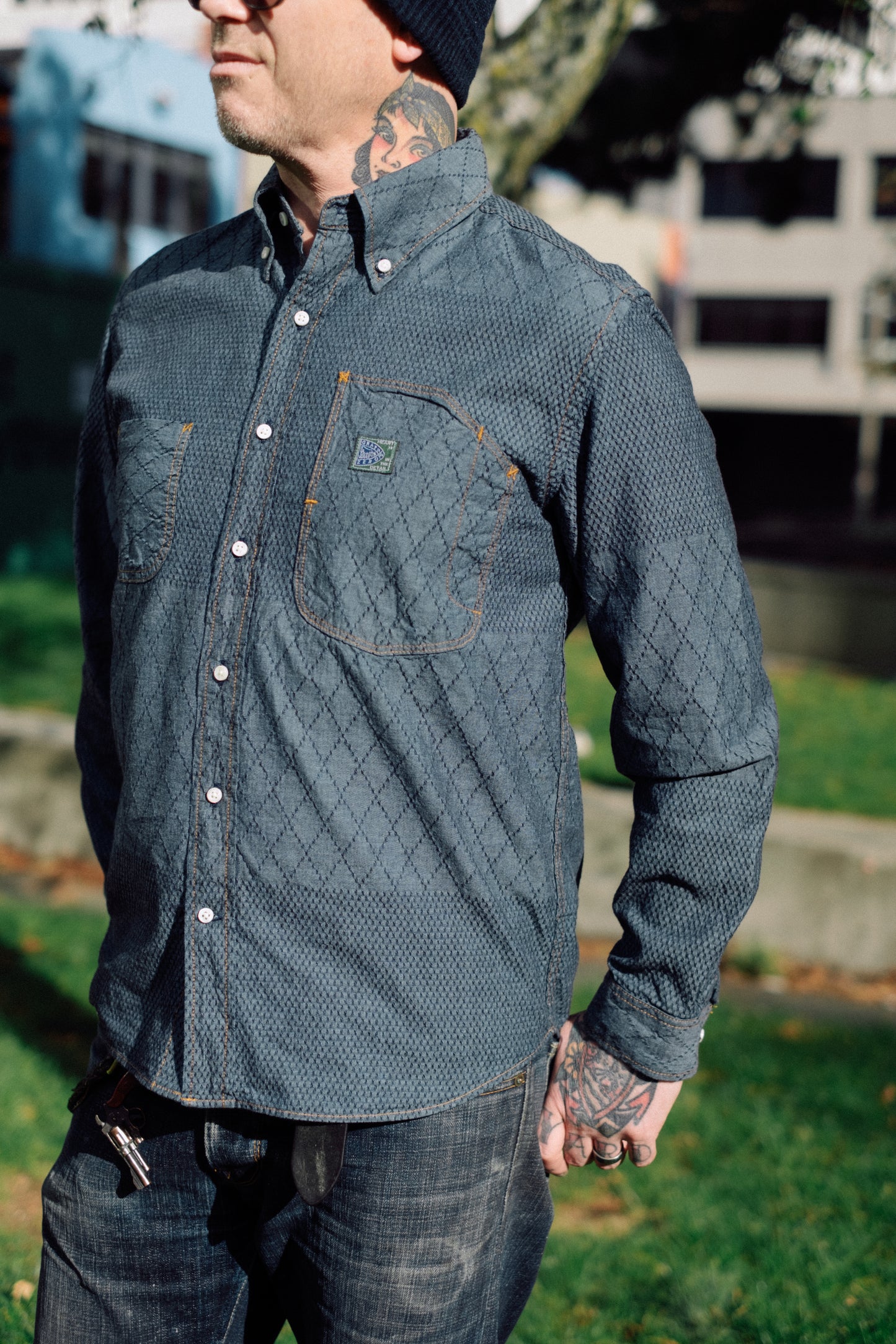 Standard Button Down LS Kendo Shirt