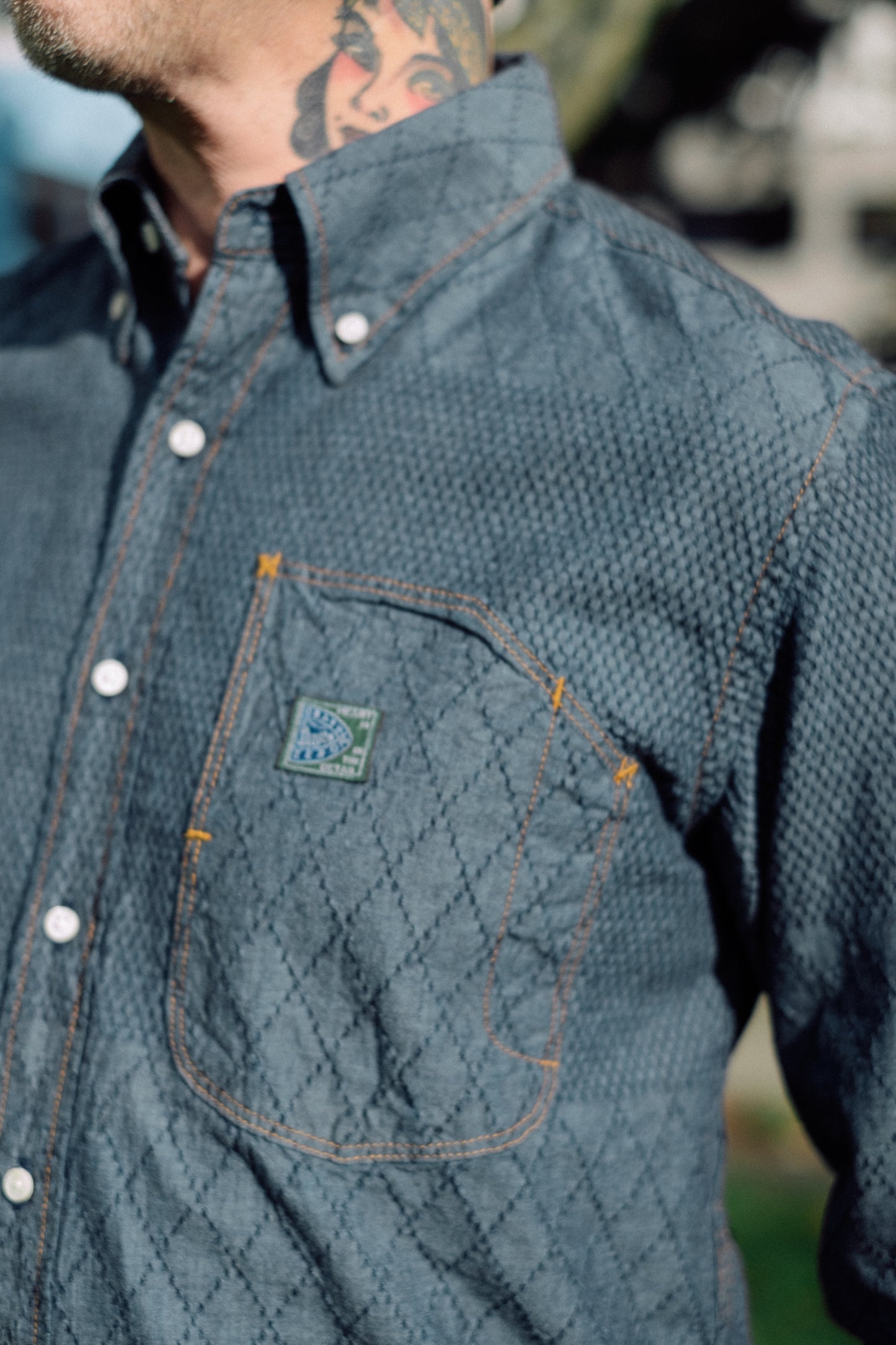 Standard Button Down LS Kendo Shirt