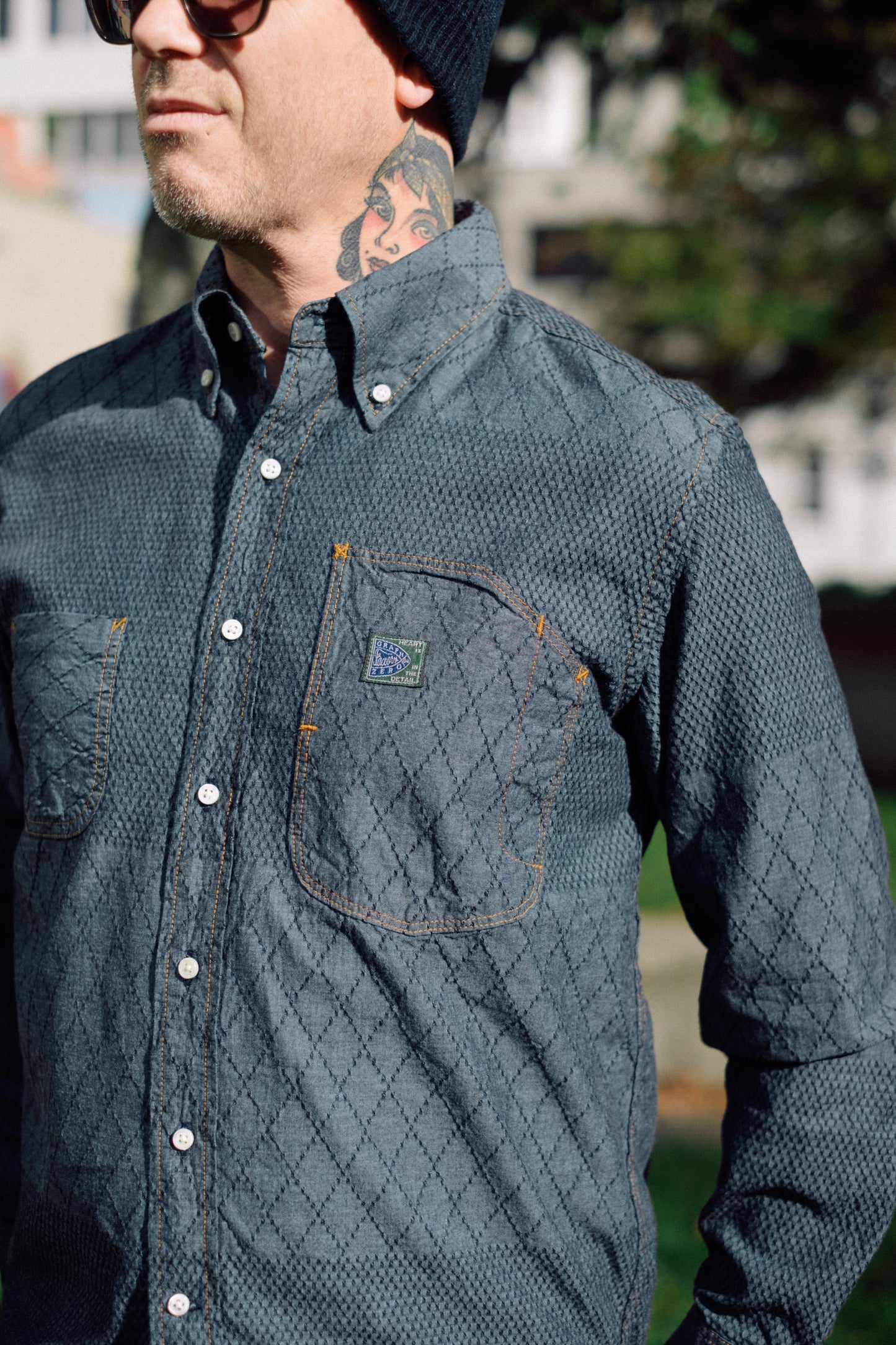 Standard Button Down LS Kendo Shirt