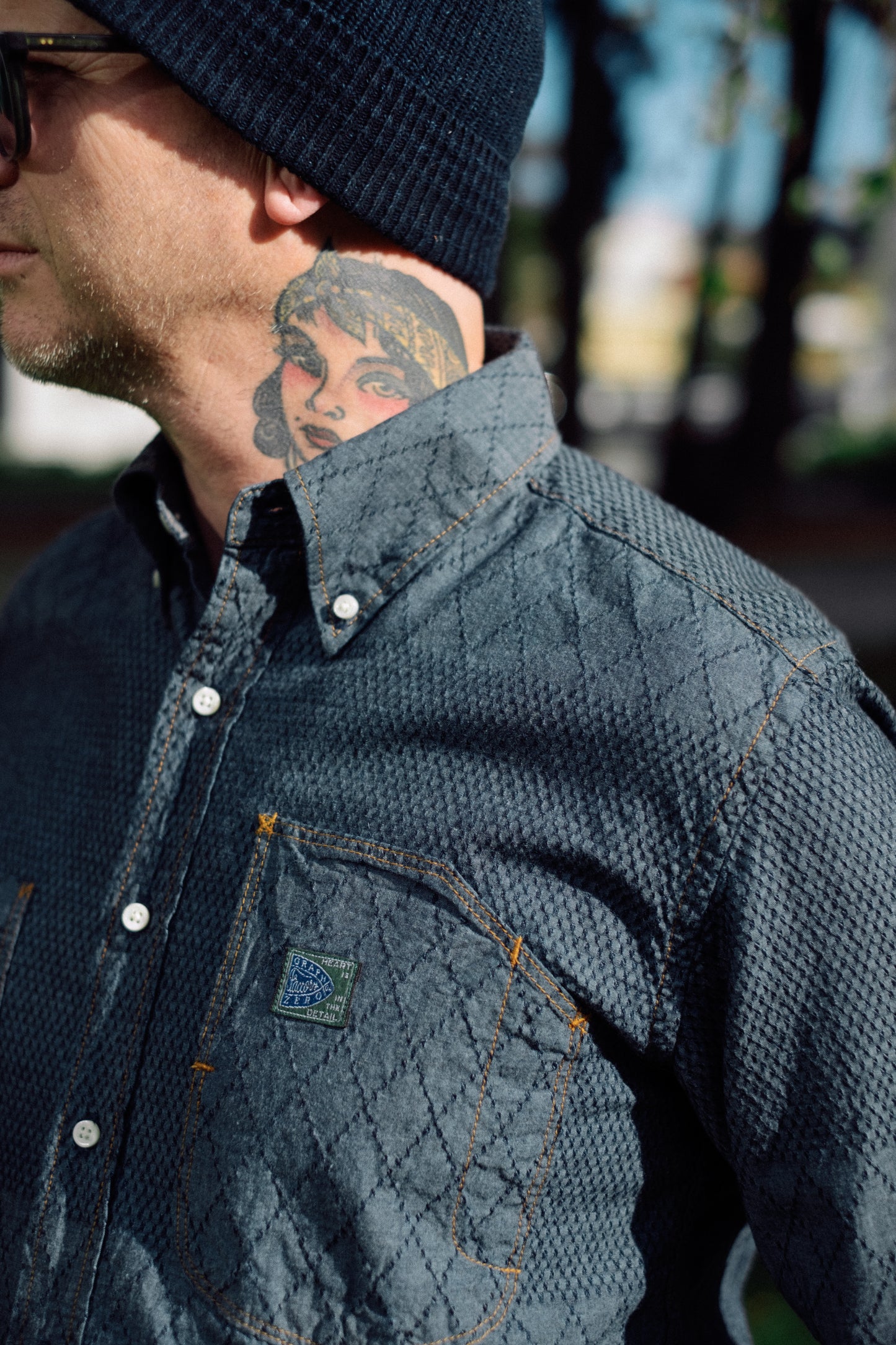 Standard Button Down LS Kendo Shirt