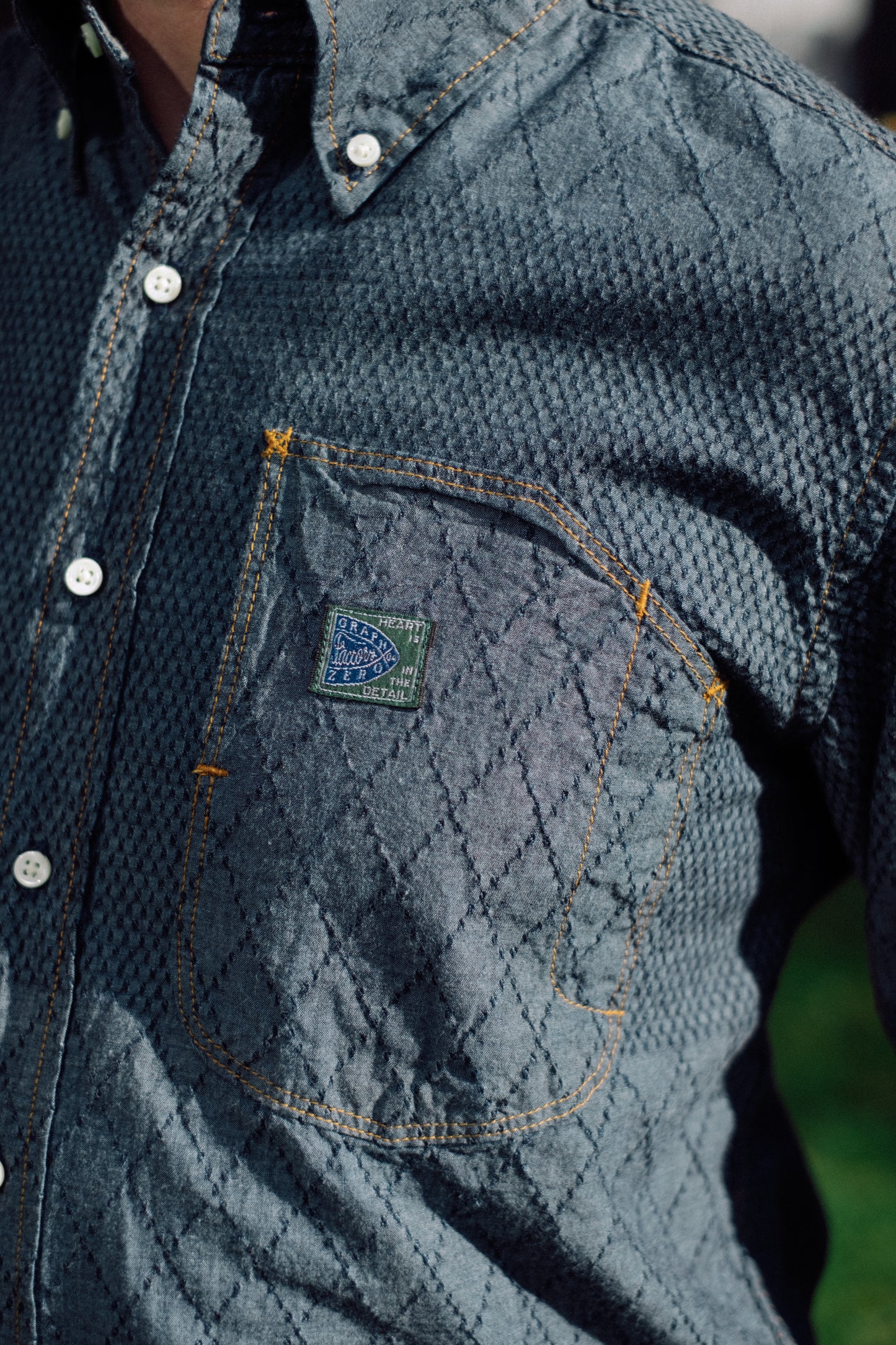 Standard Button Down LS Kendo Shirt
