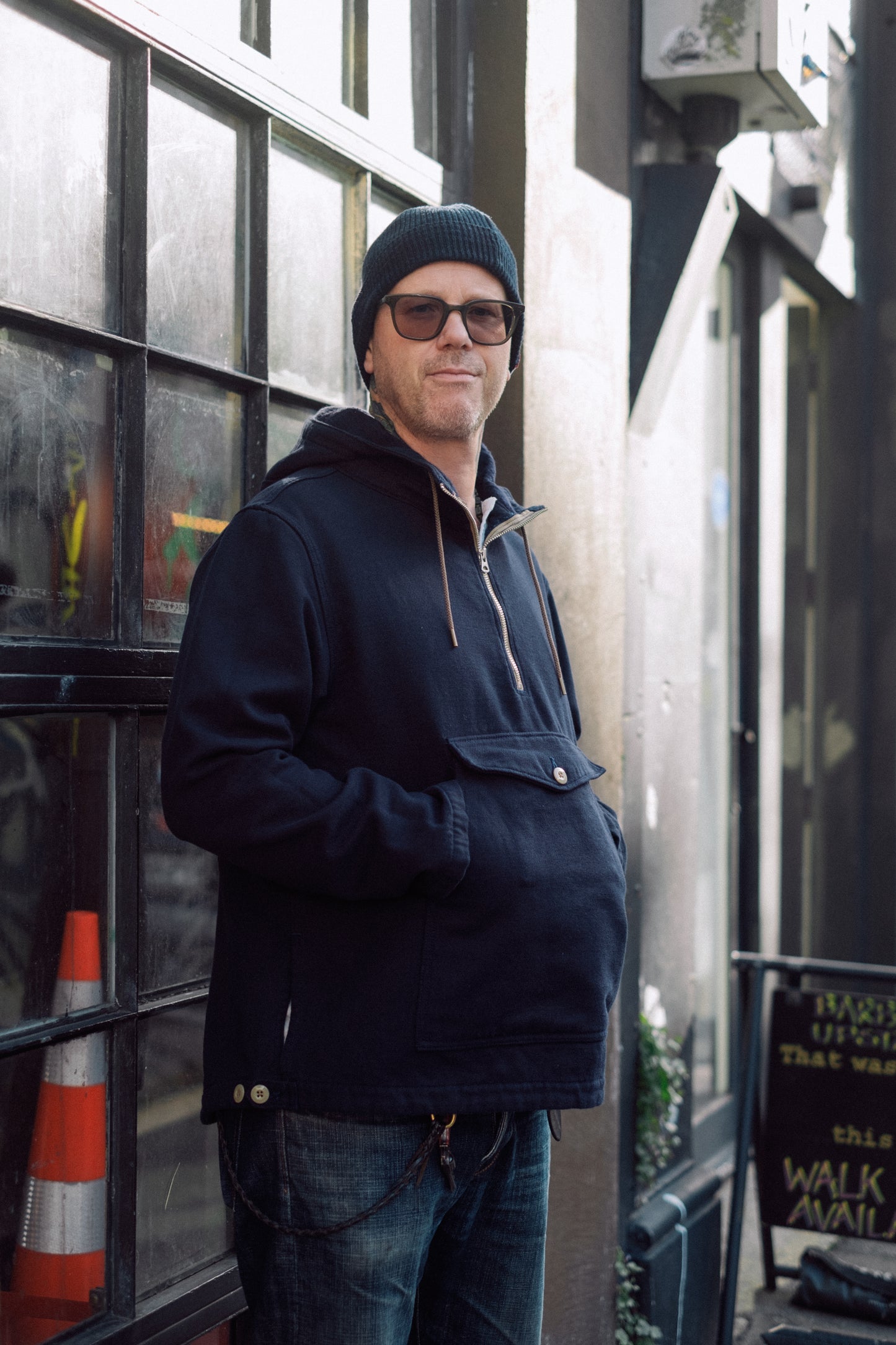 Navy Hoodie