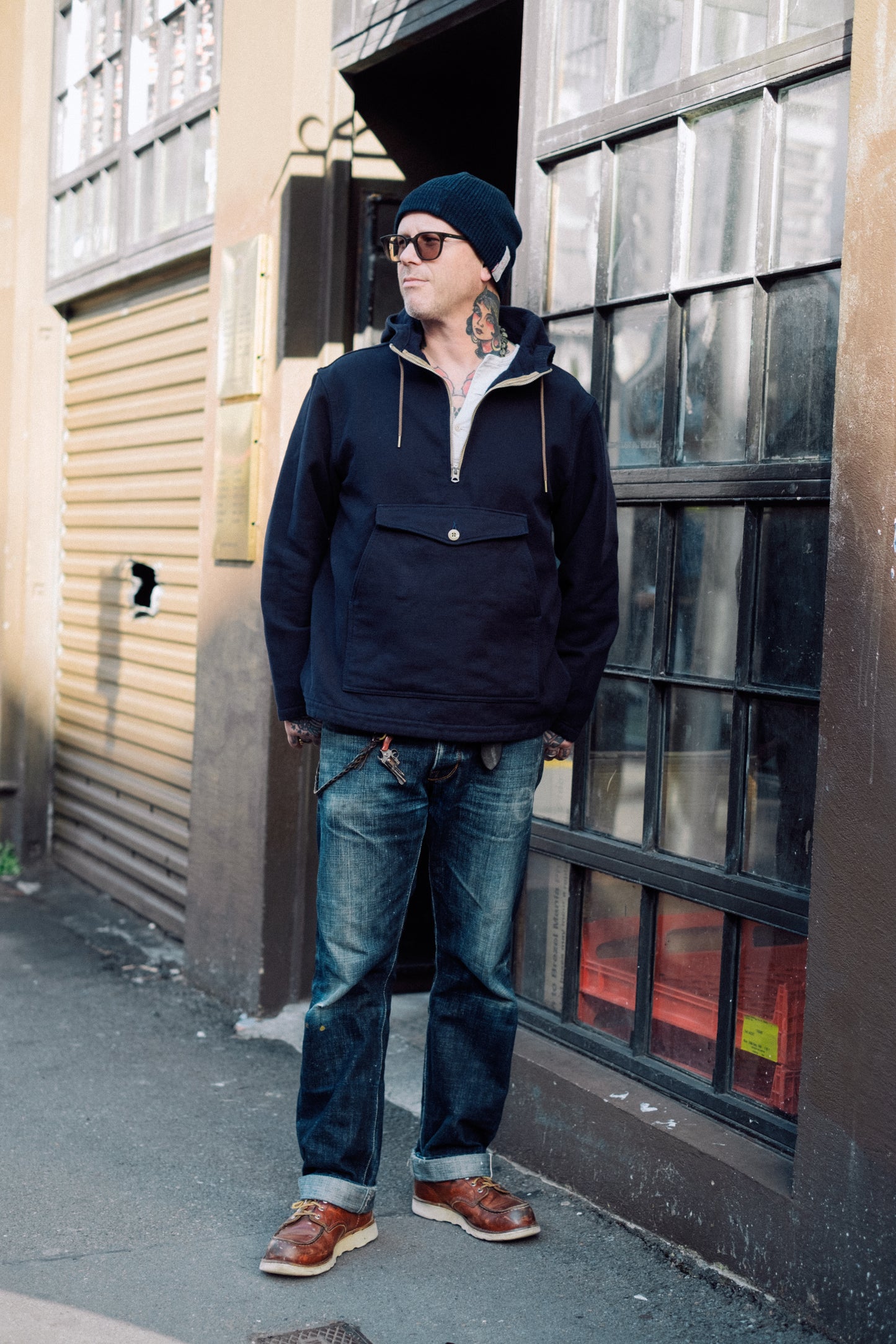 Navy Hoodie