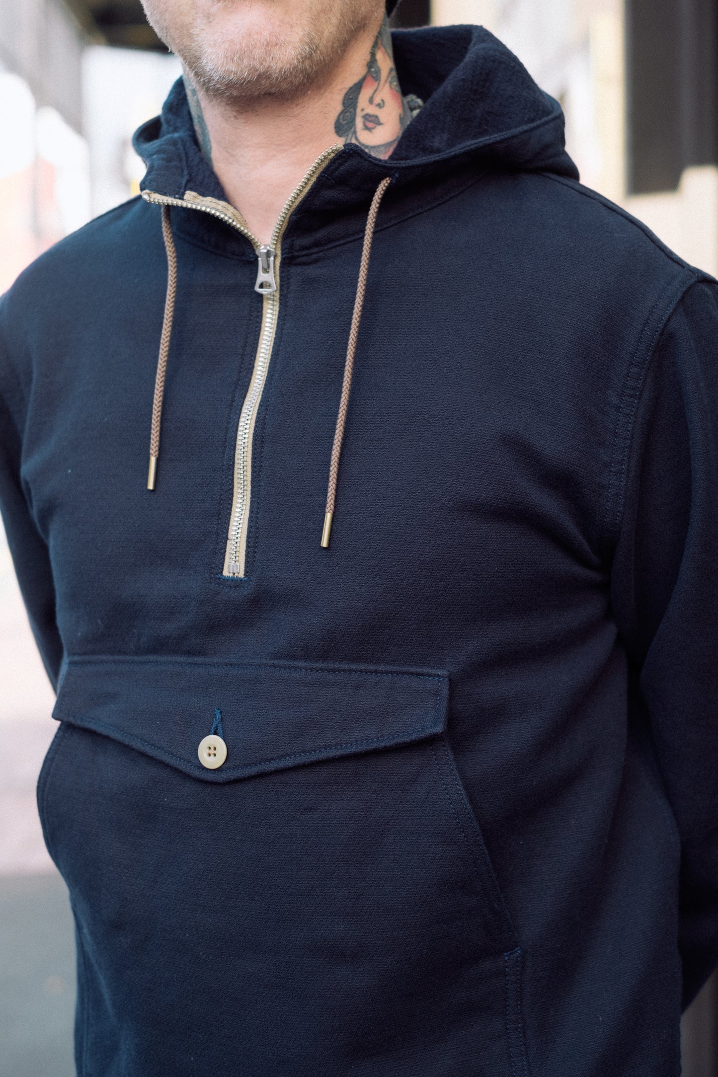 Navy Hoodie