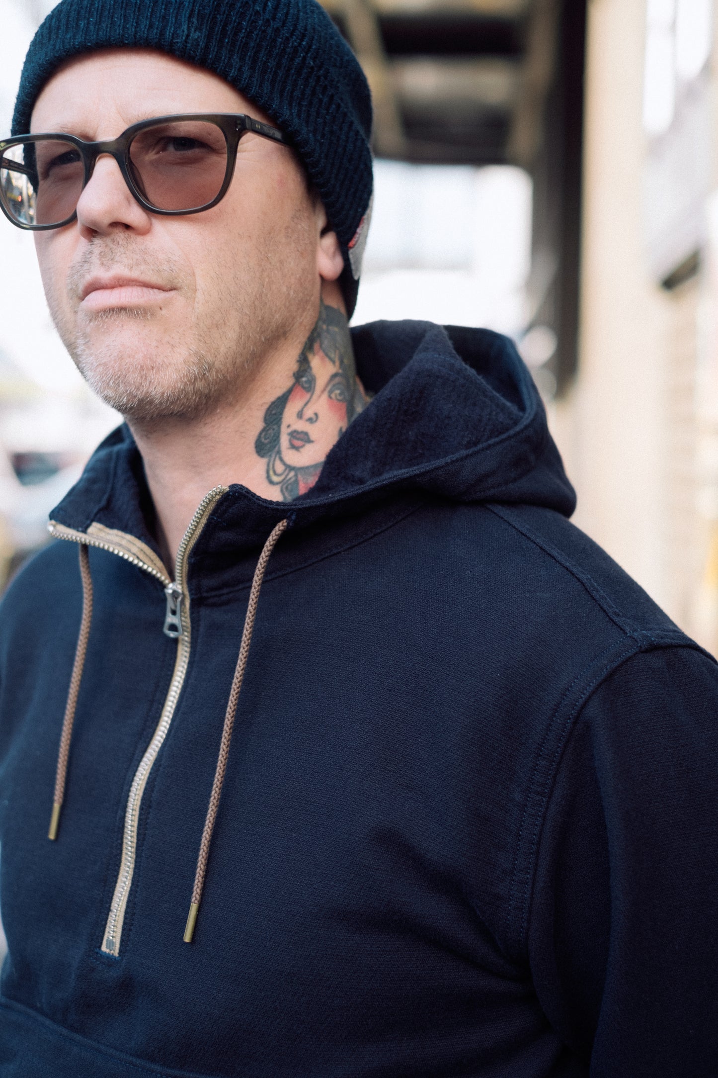 Navy Hoodie