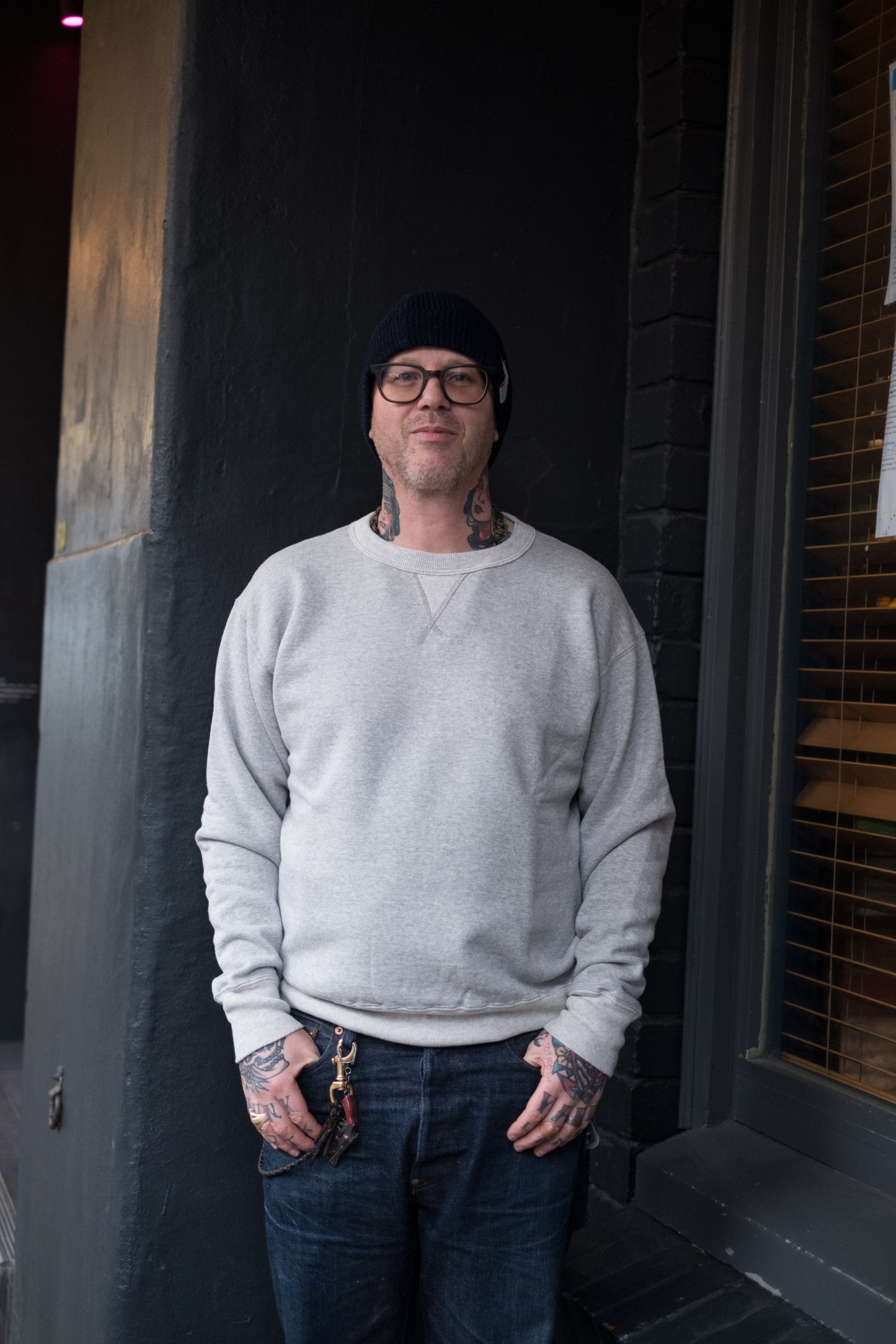 Laniakea Crewneck Sweater - Hambleton Grey