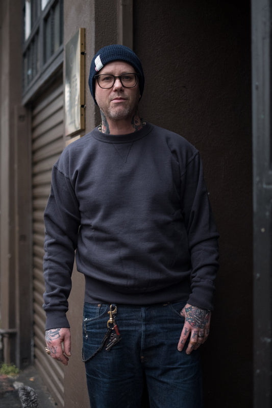 Laniakea Crewneck Sweater - Blue Graphite