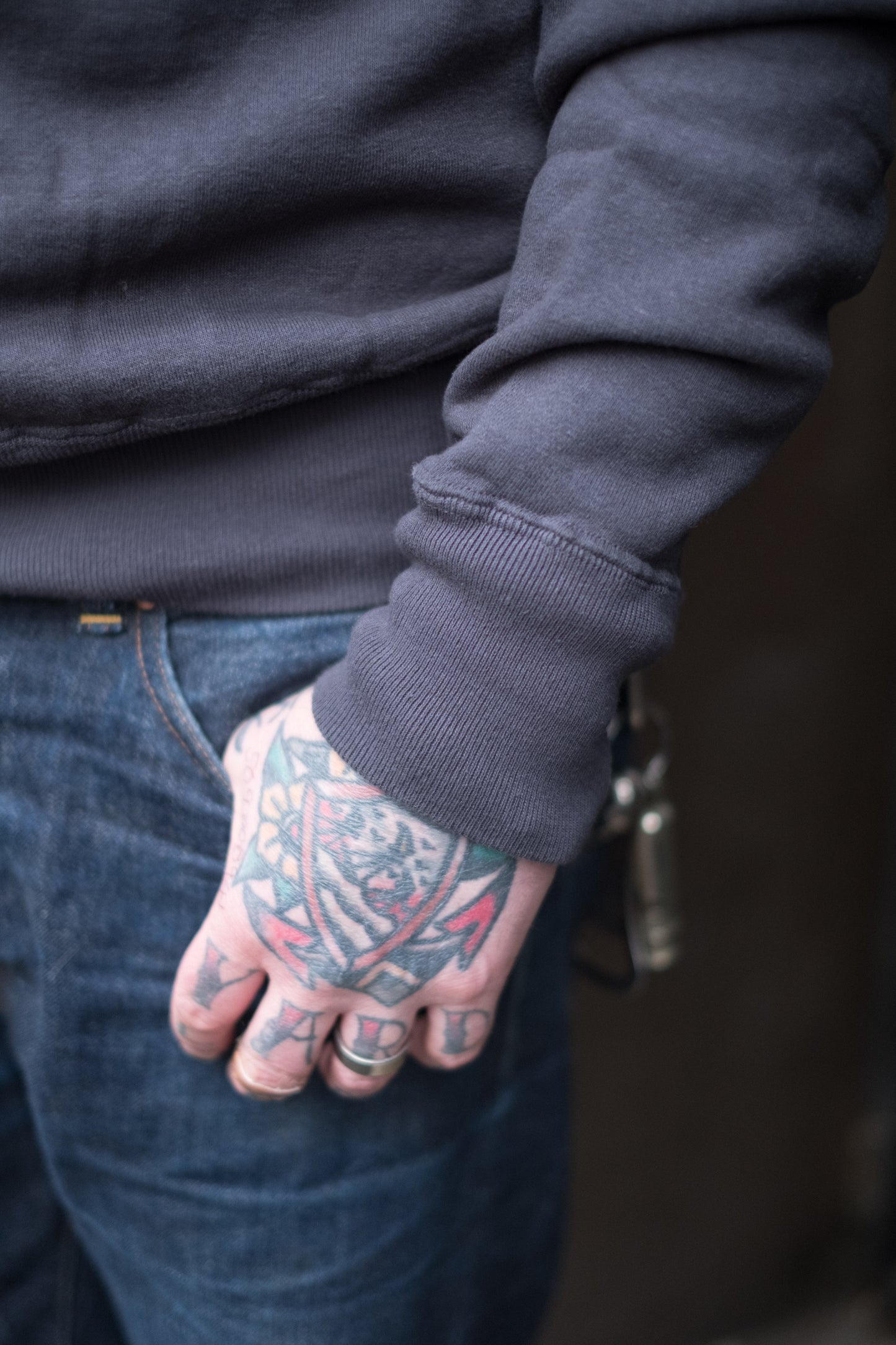Laniakea Crewneck Sweater - Blue Graphite