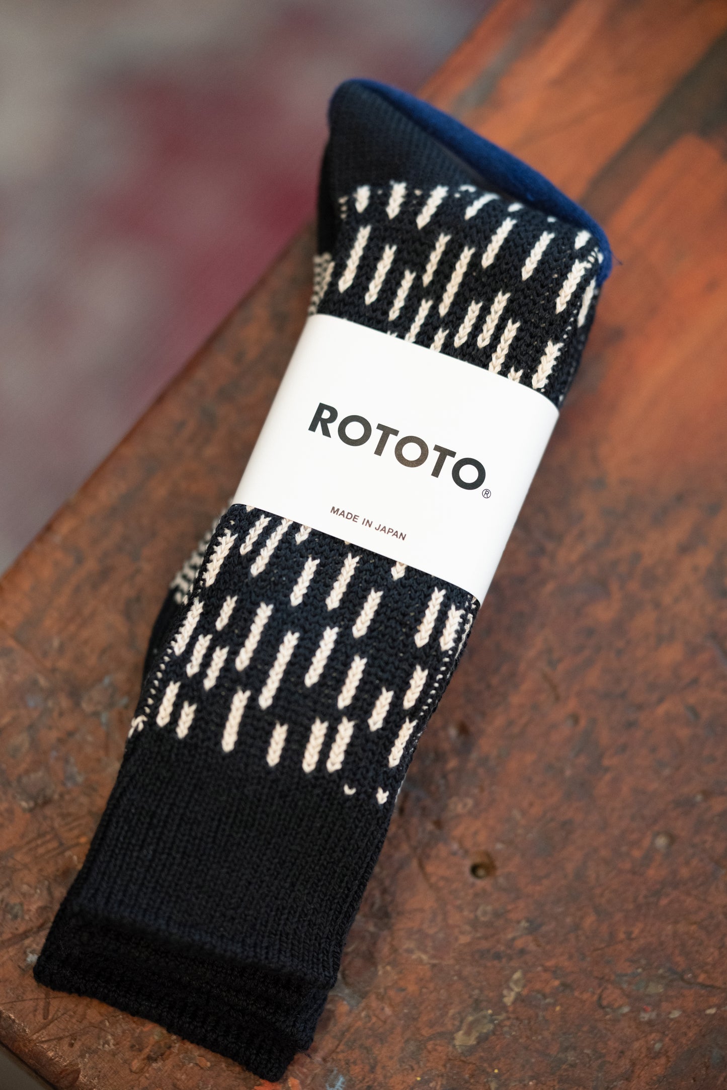 Raindrop crew socks