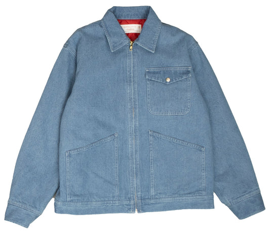 Denim Liner Zip Jacket