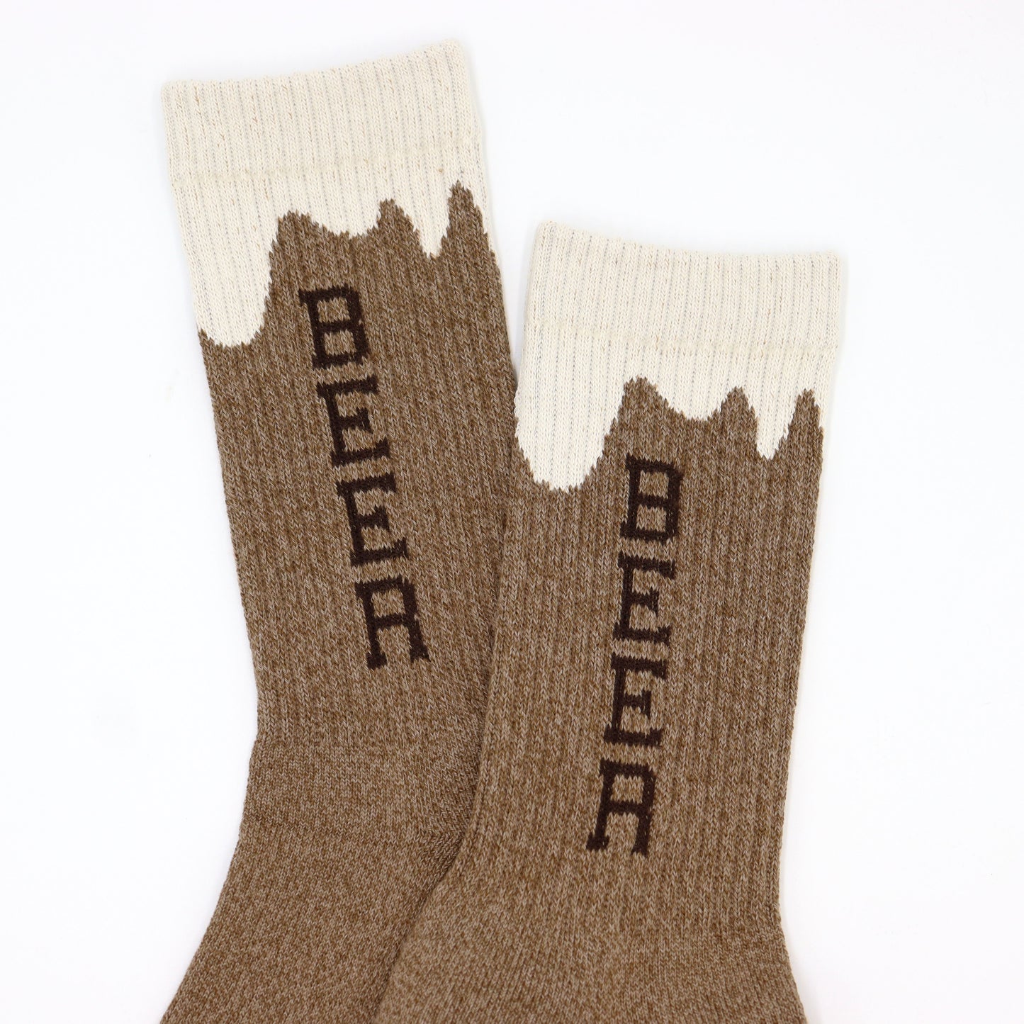 Beer Socks - Dark Brown