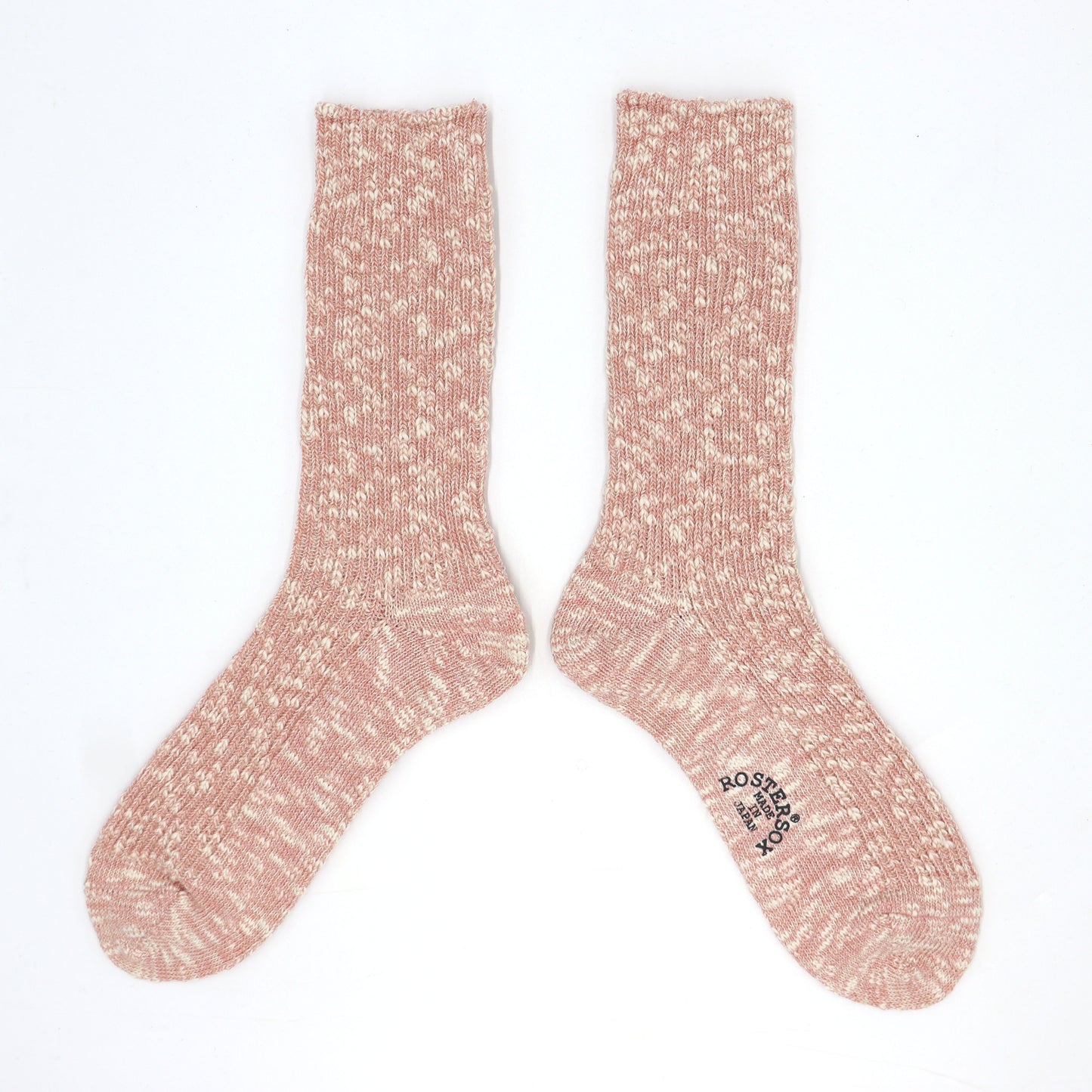 Pink Slub Socks