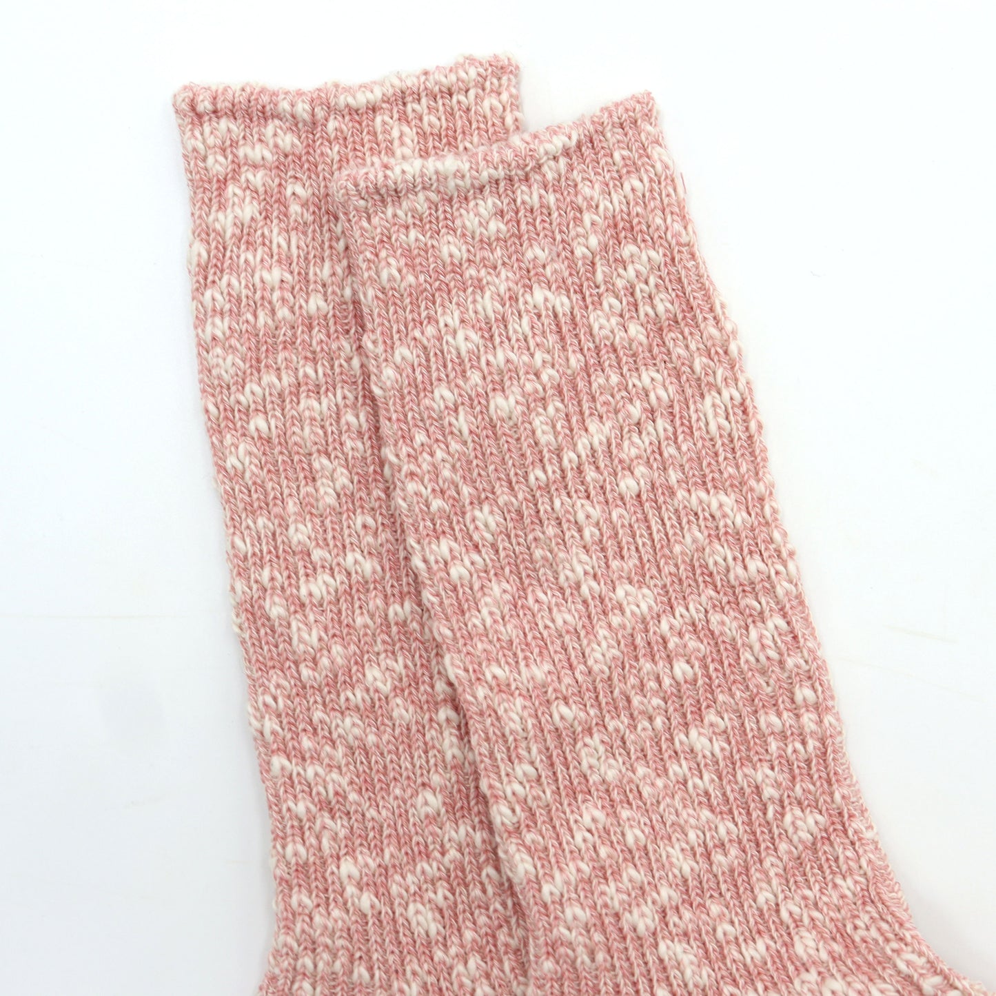 Pink Slub Socks