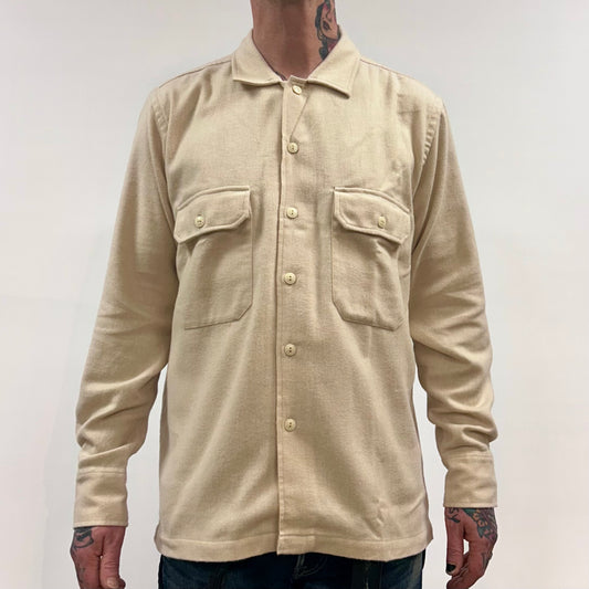 LS Utility Shirt - Alaska Cotton Ecru