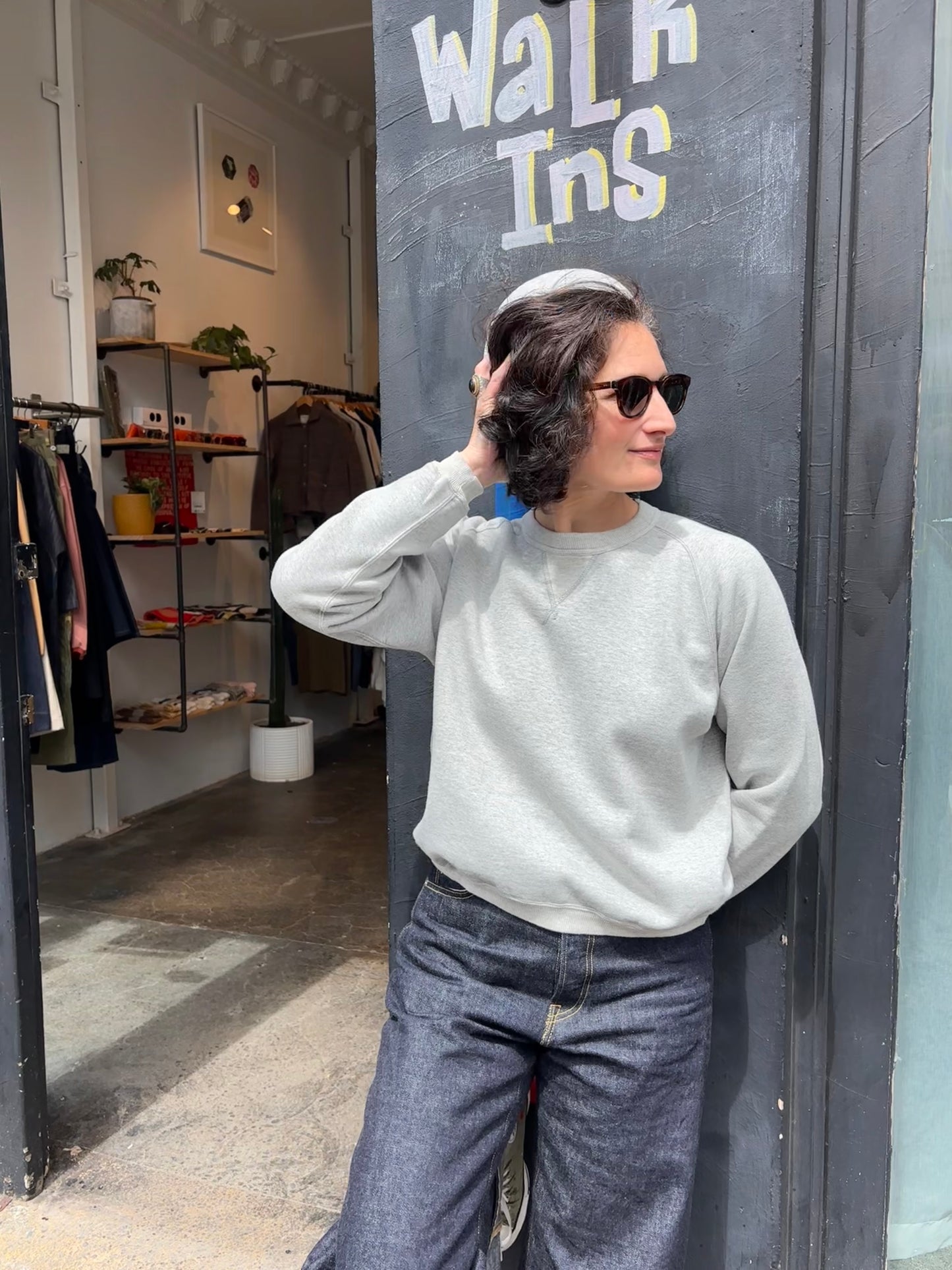 Poli'ahu Brushed Fleece Crewneck Sweater