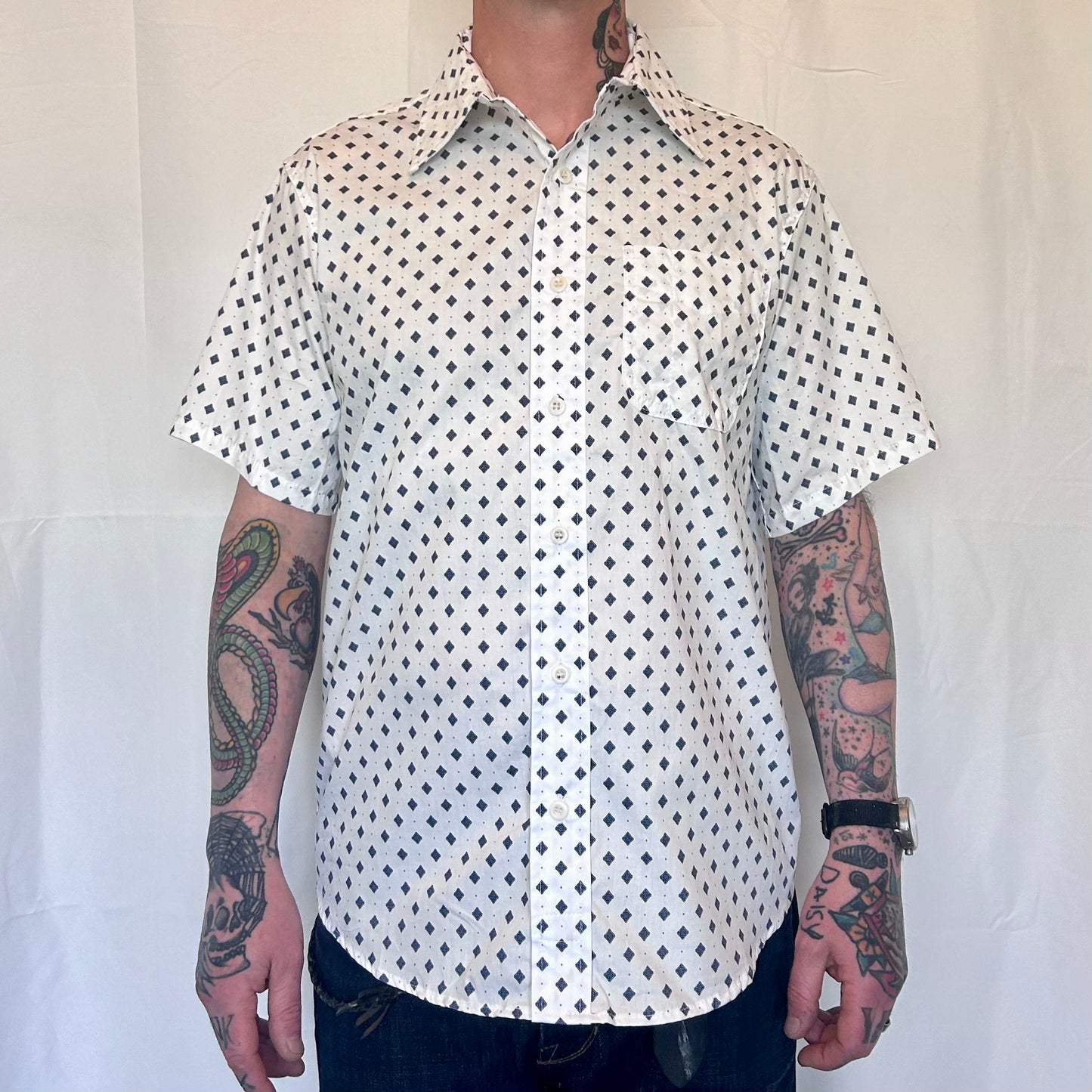 Short Sleeve Shirt - Diamond