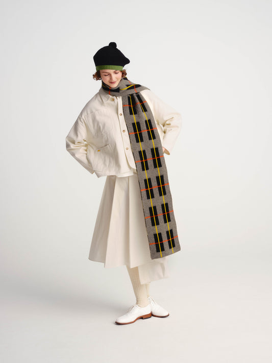 Brushed Tartan Scarf