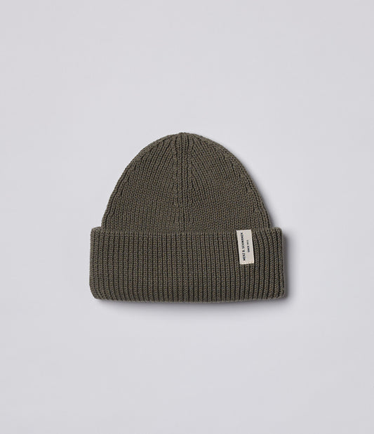 Organic Cotton Beanie - Army