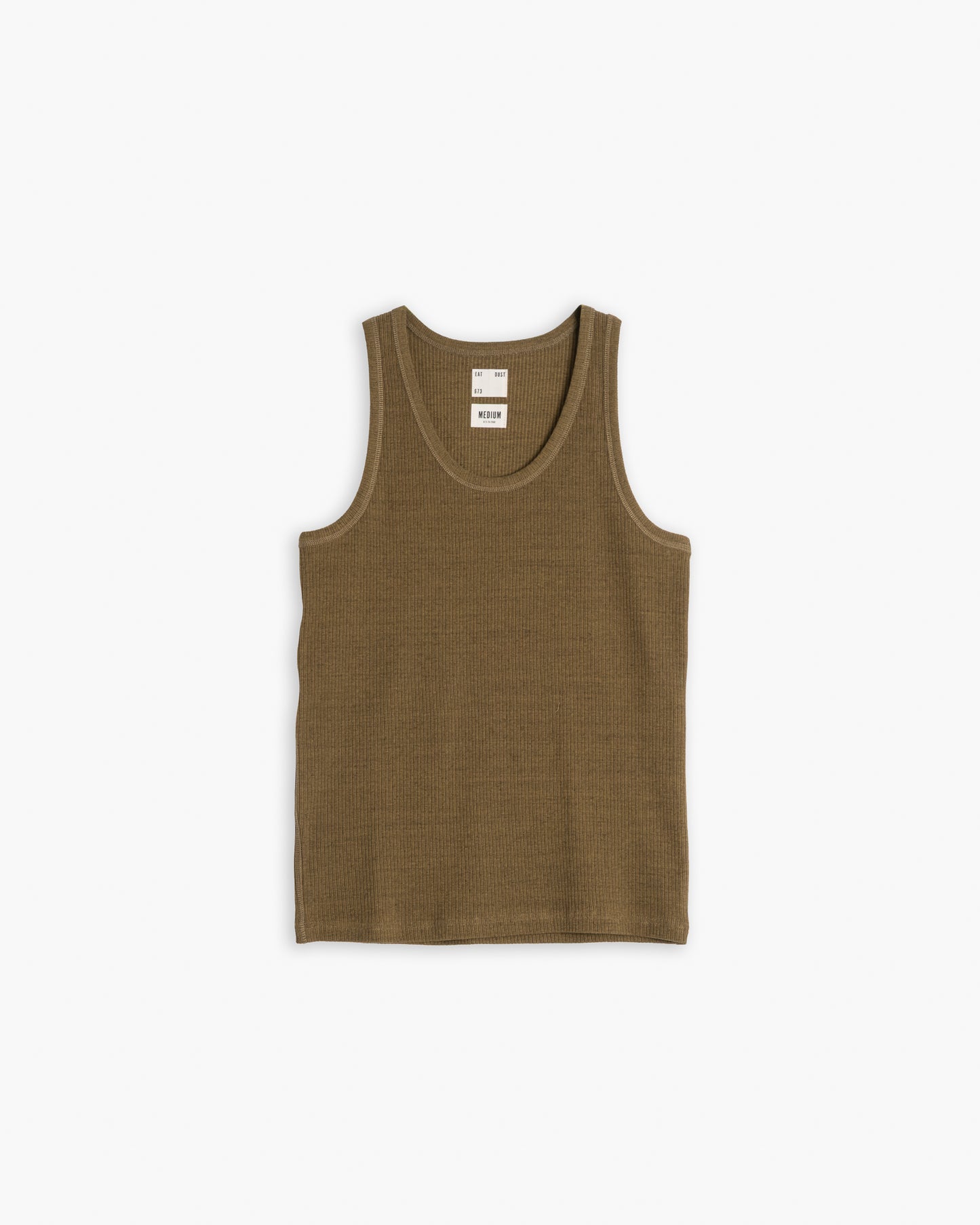 Military Rib Tank - Olive