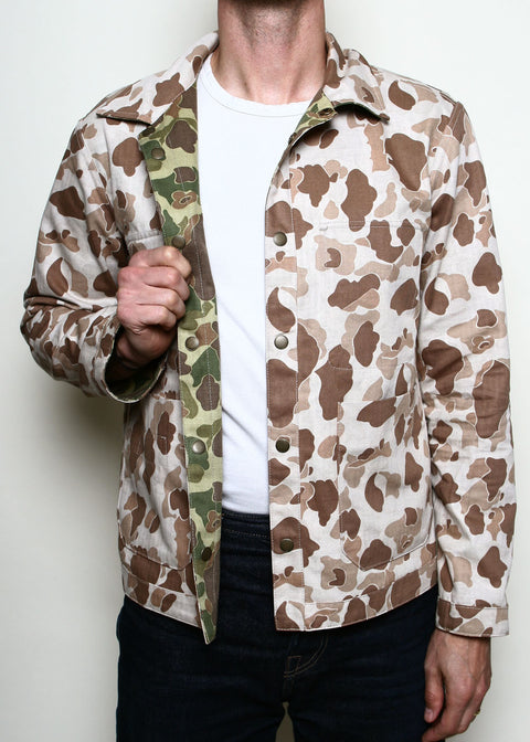 Field Jacket - Reversible Frog Camo