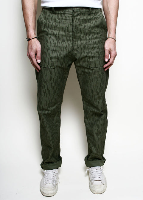 Raindrop Camo Fatigue Pants