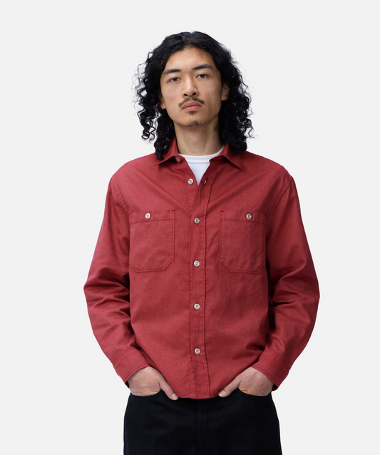 Utility Overshirt - Brick