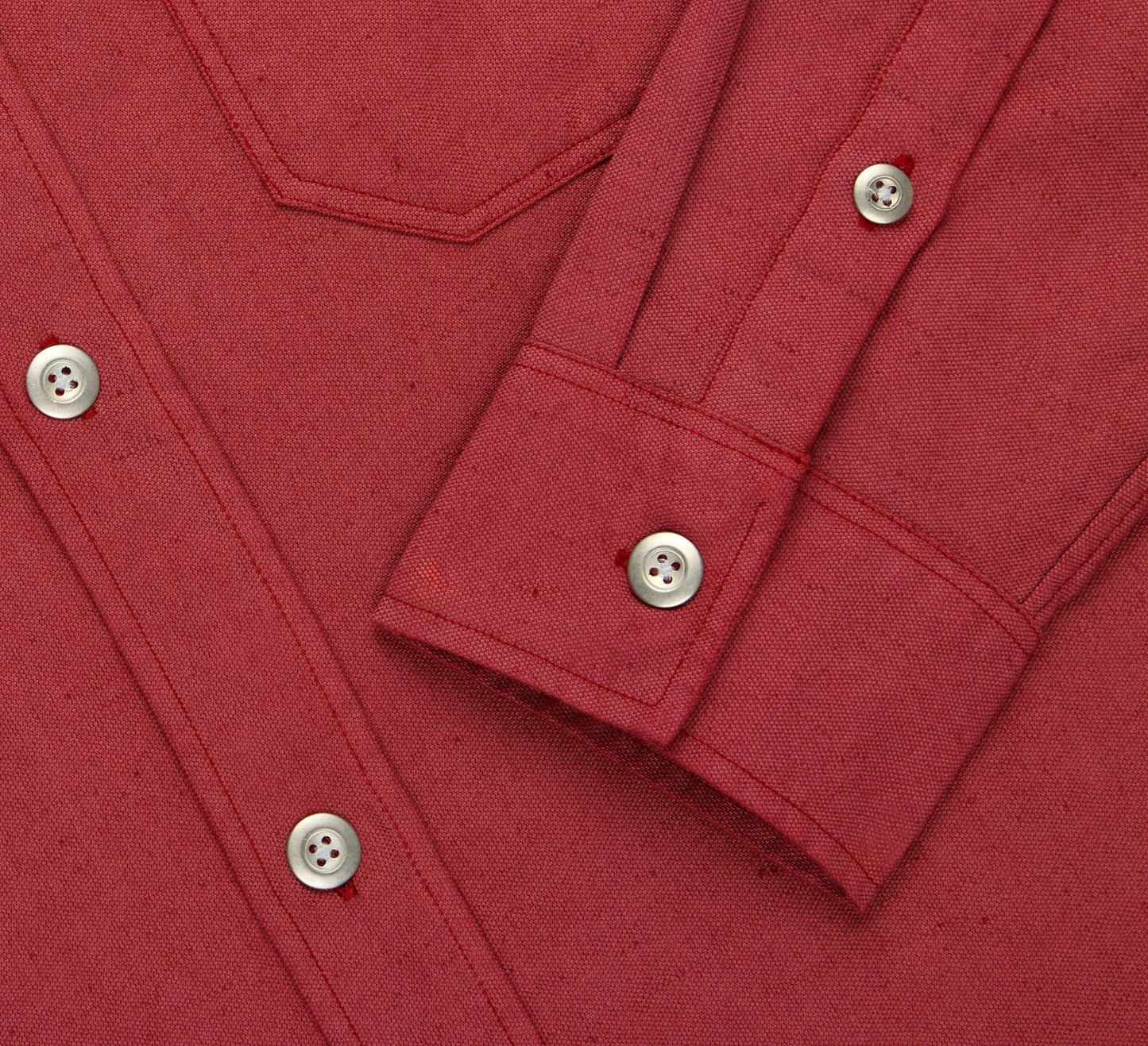 Utility Overshirt - Brick
