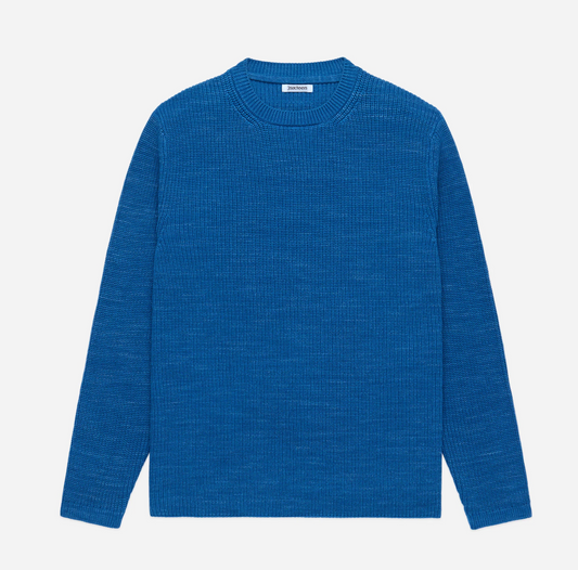 Pima Cotton Knit - Vintage Blue