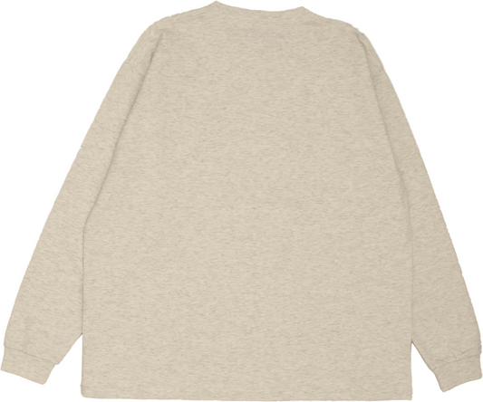 U/O Pocket LS tee - Oatmeal
