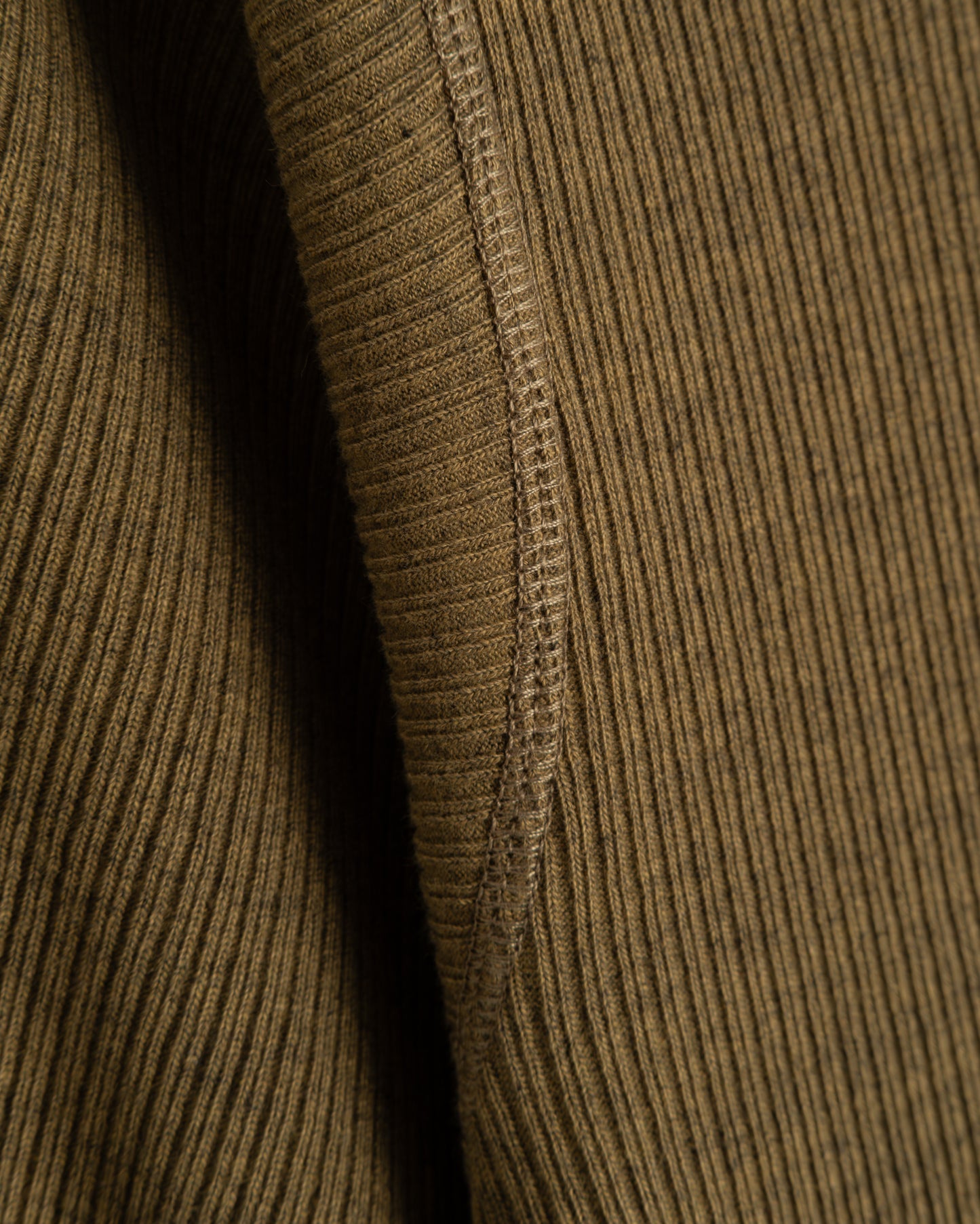 Military Rib Cardigan - Olive