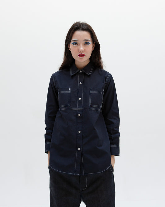 Crew Shirt - Indigo