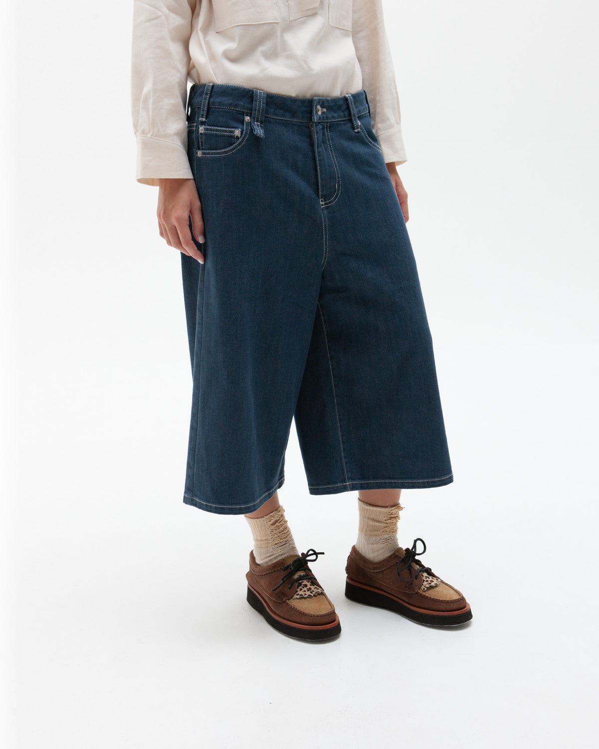 Bowl Shorts - Denim