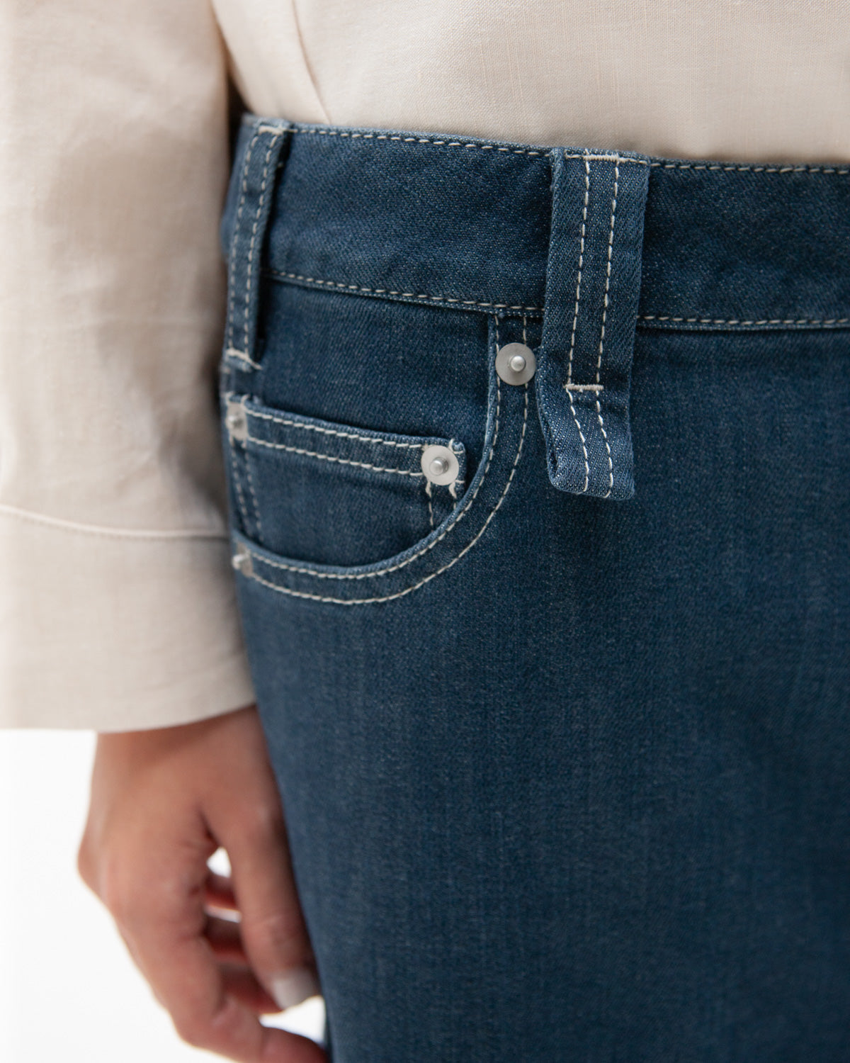 Bowl Shorts - Denim