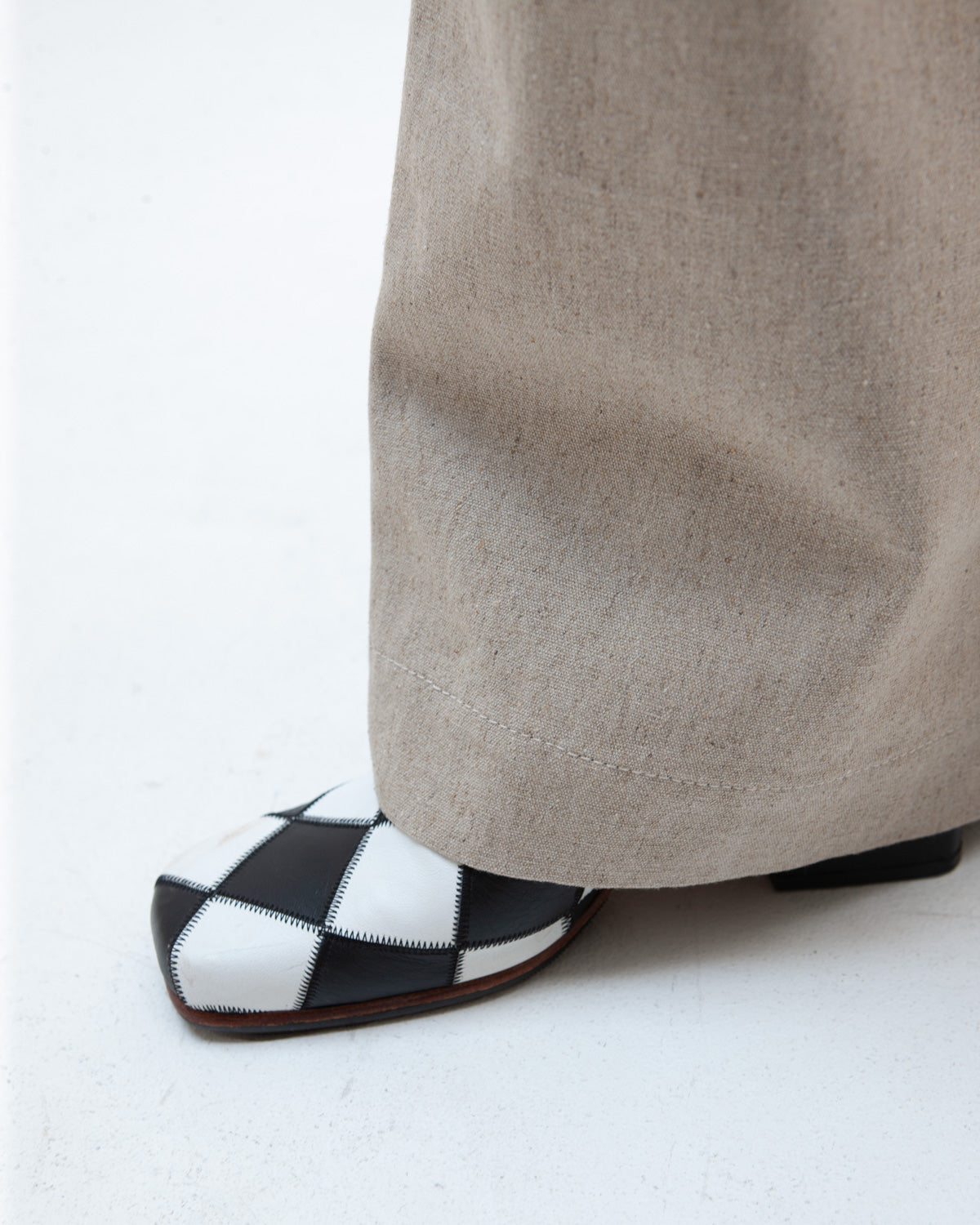 Work Jean - unbleached cotton/linen blend