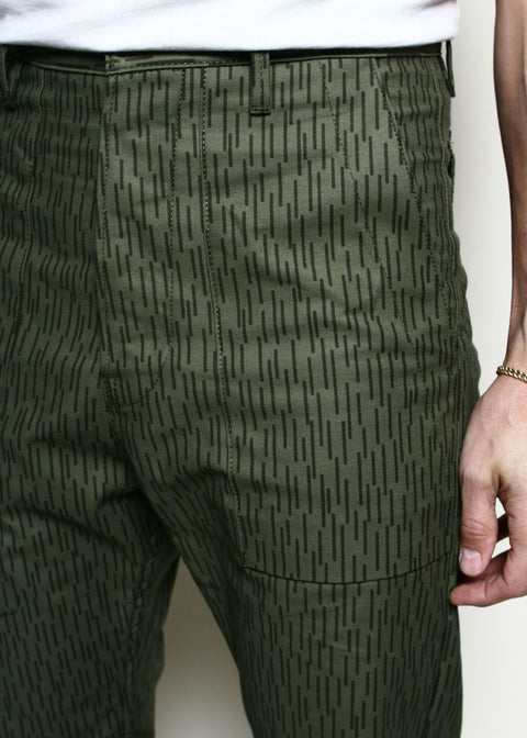 Raindrop Camo Fatigue Pants