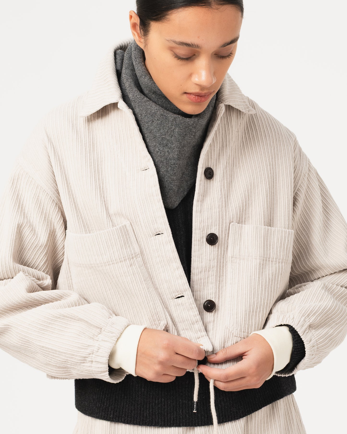 Woopsy Jacket - off white dream cord