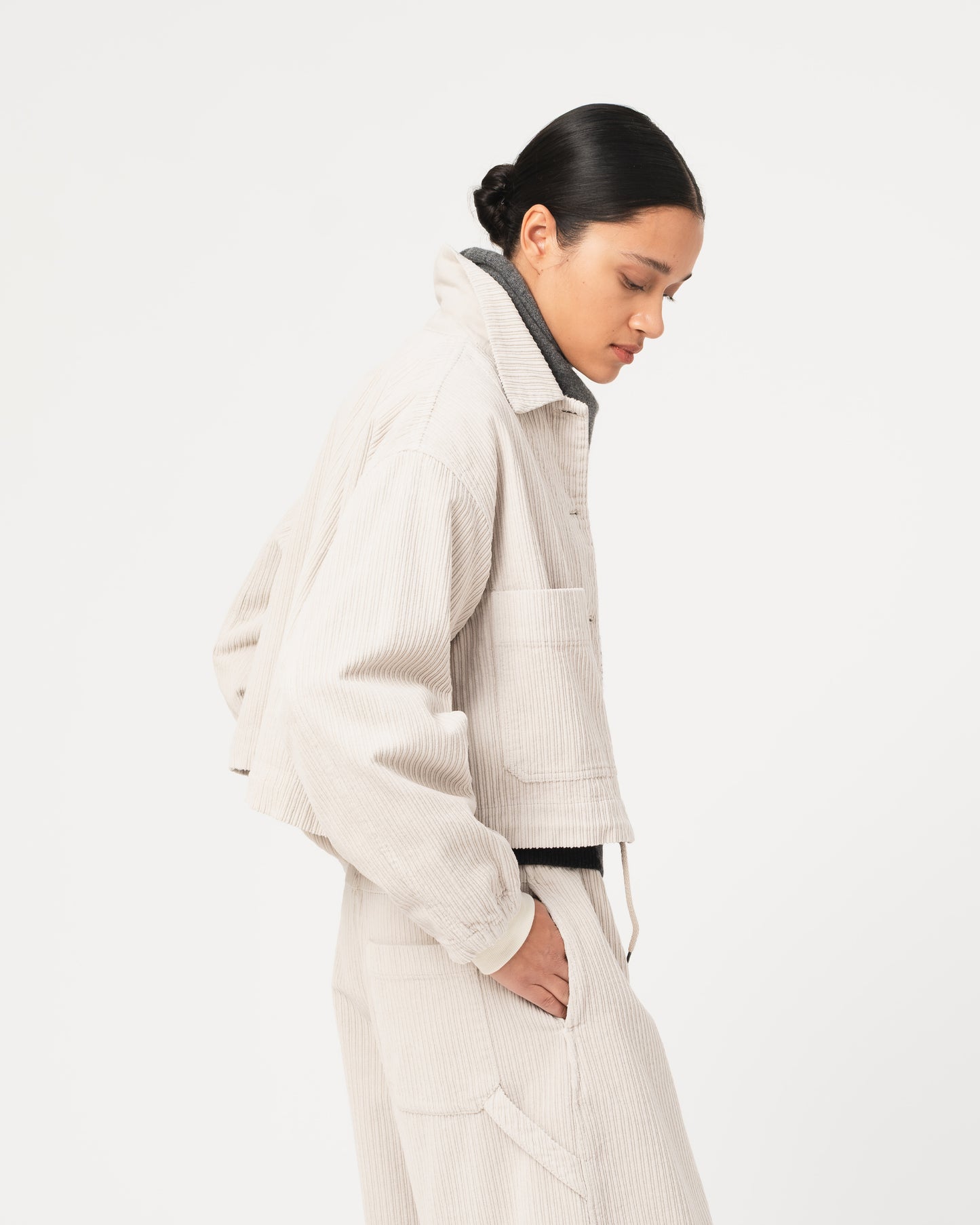 Woopsy Jacket - off white dream cord