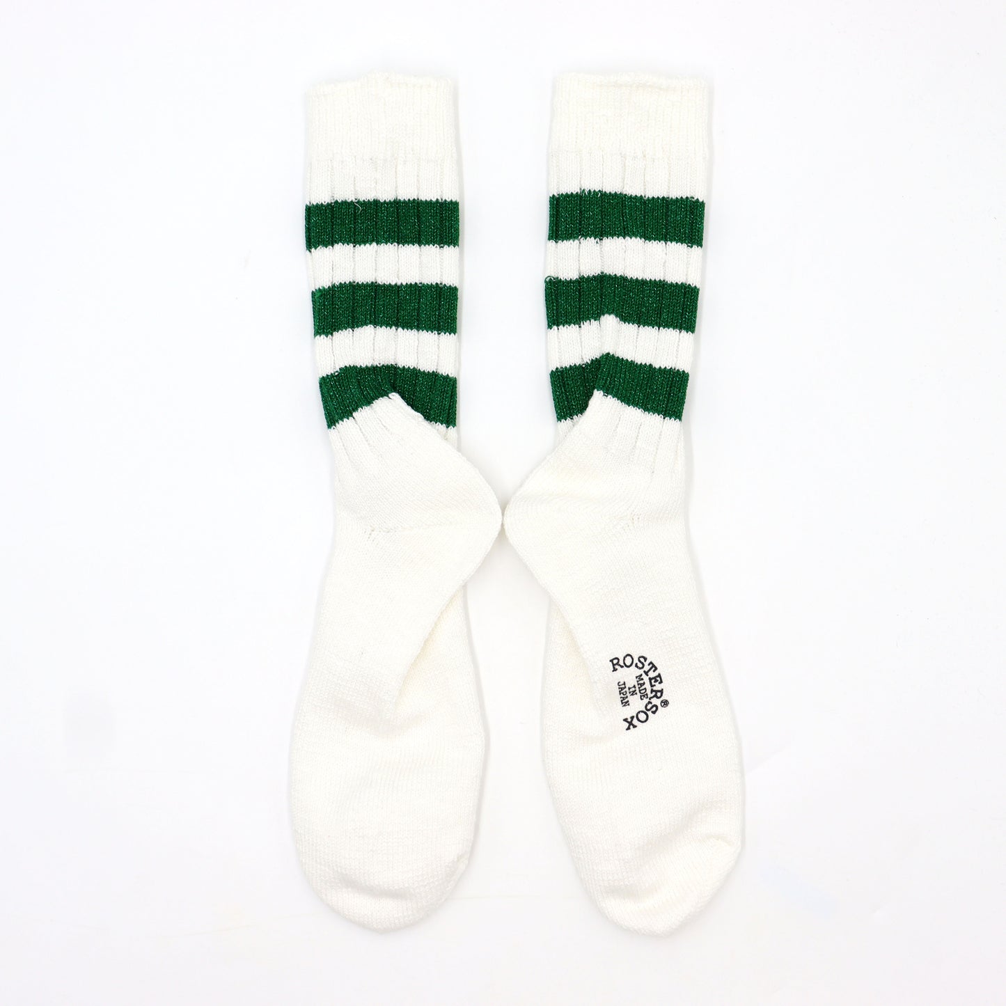 Boston Sport Socks - Green Stripe