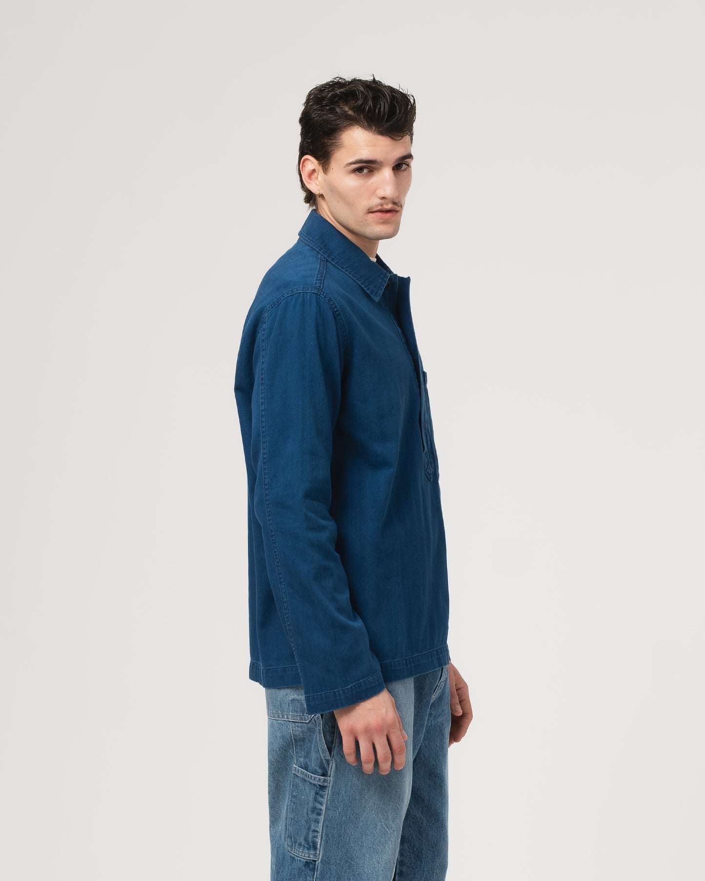 Fisherman Shirt - Herringbone Twill