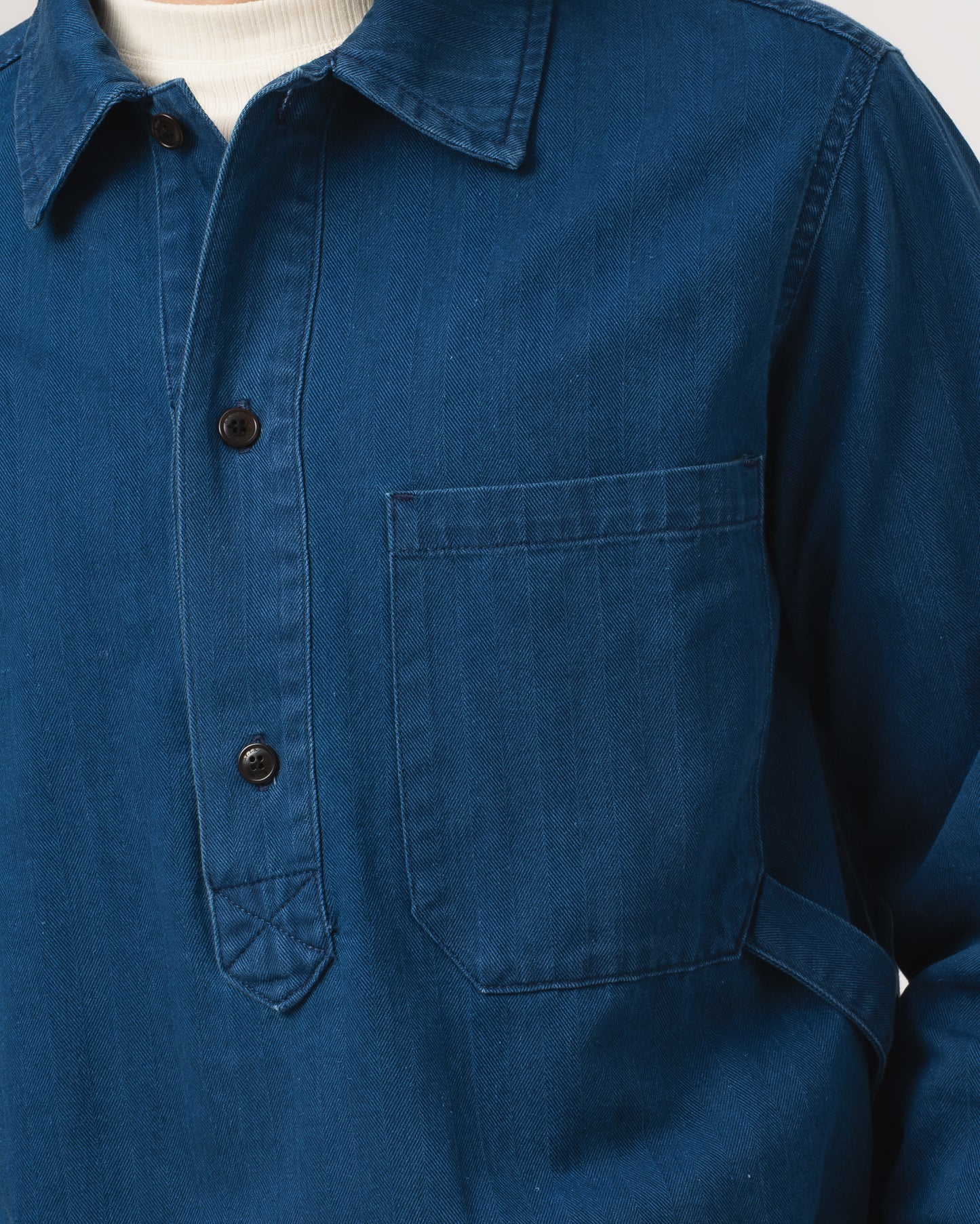 Fisherman Shirt - Herringbone Twill