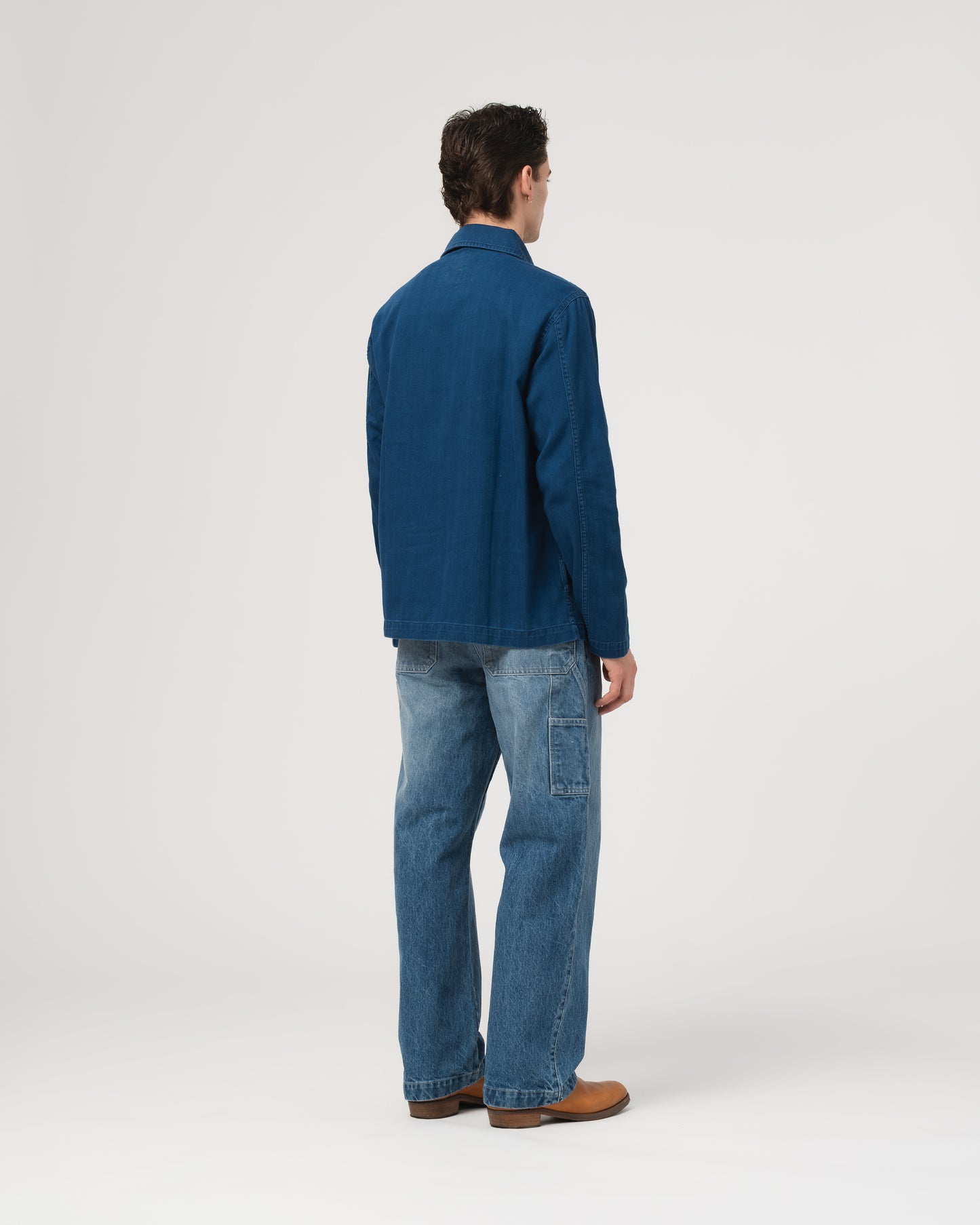 Fisherman Shirt - Herringbone Twill