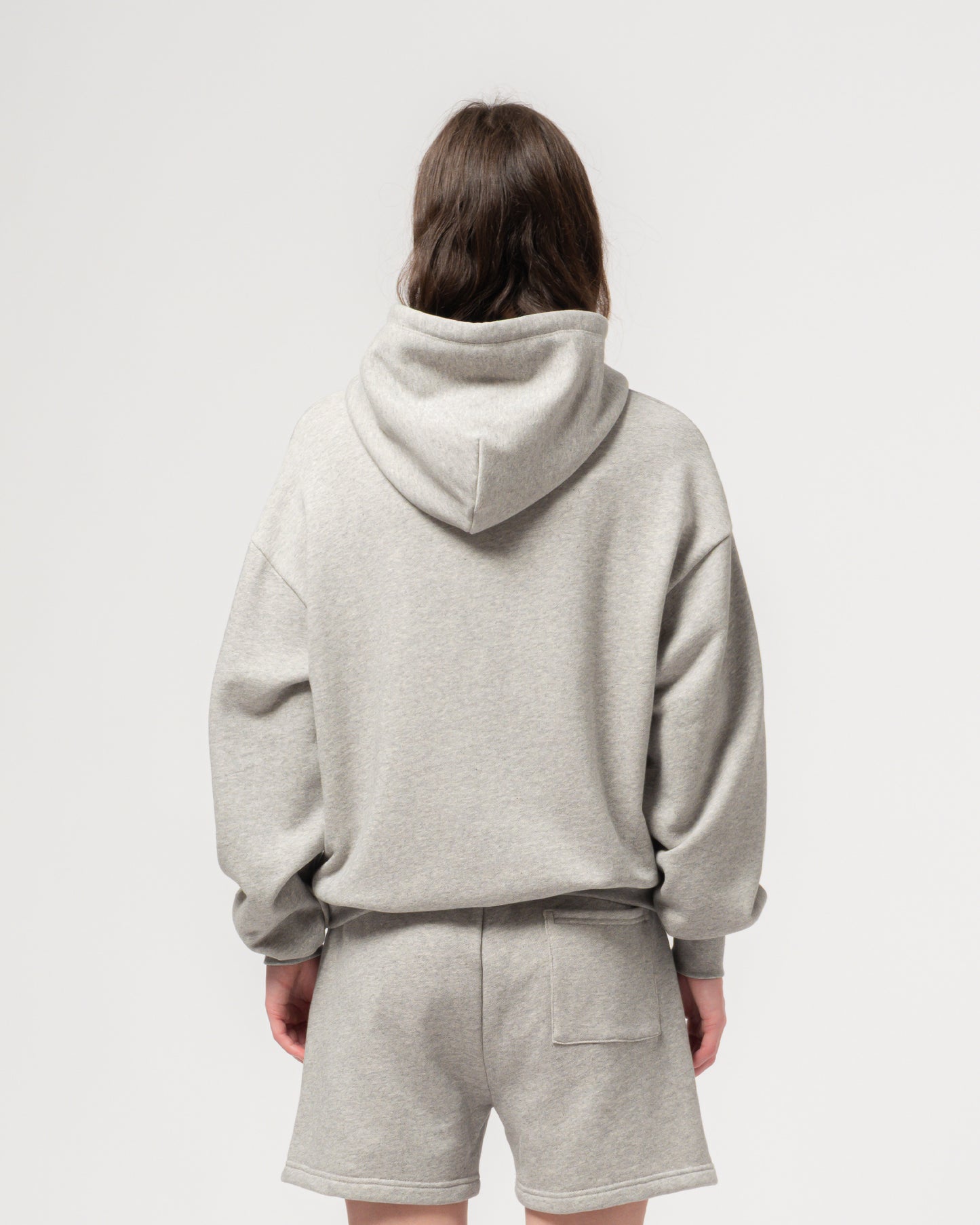 College Hoodie - Grey Marle