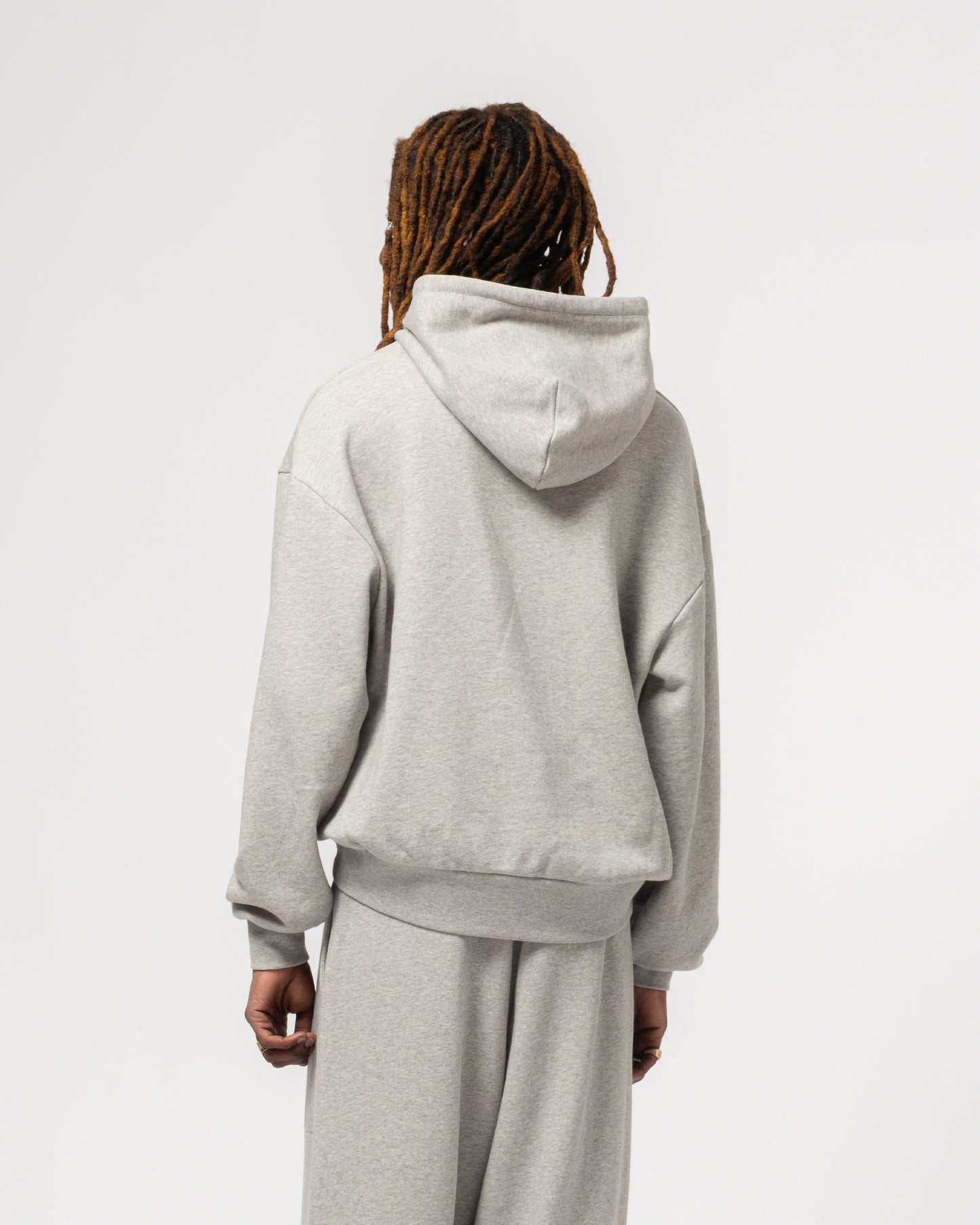 College Hoodie - Grey Marle