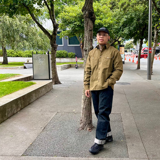 1947 Black Straight Leg