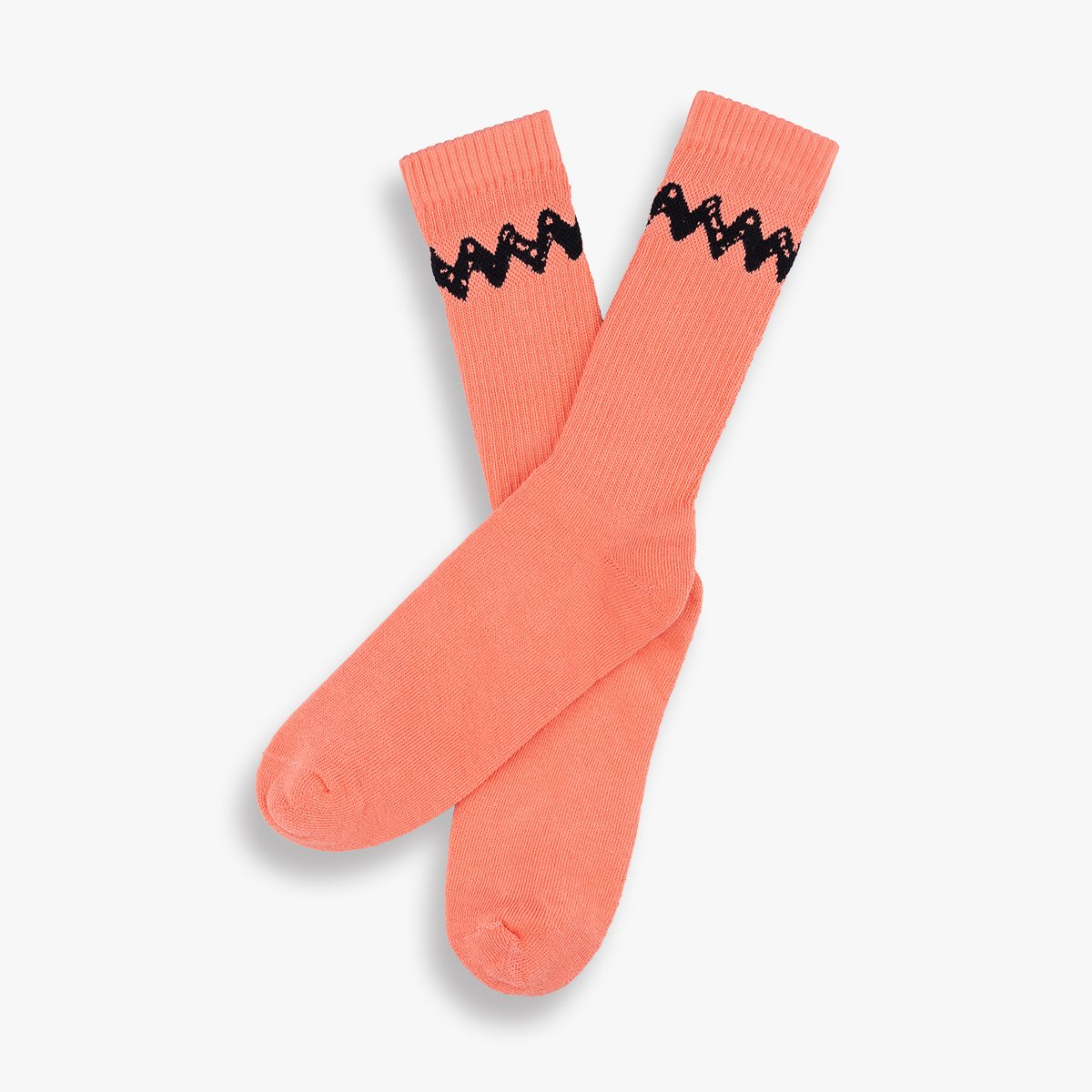 Charlie Brown Socks - Peach