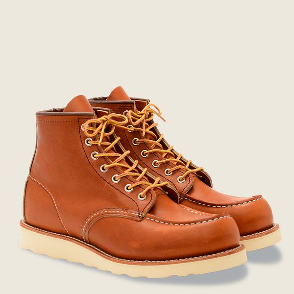 The Classic “Moc Toe” from Redwing, the perfection combination of function and form.